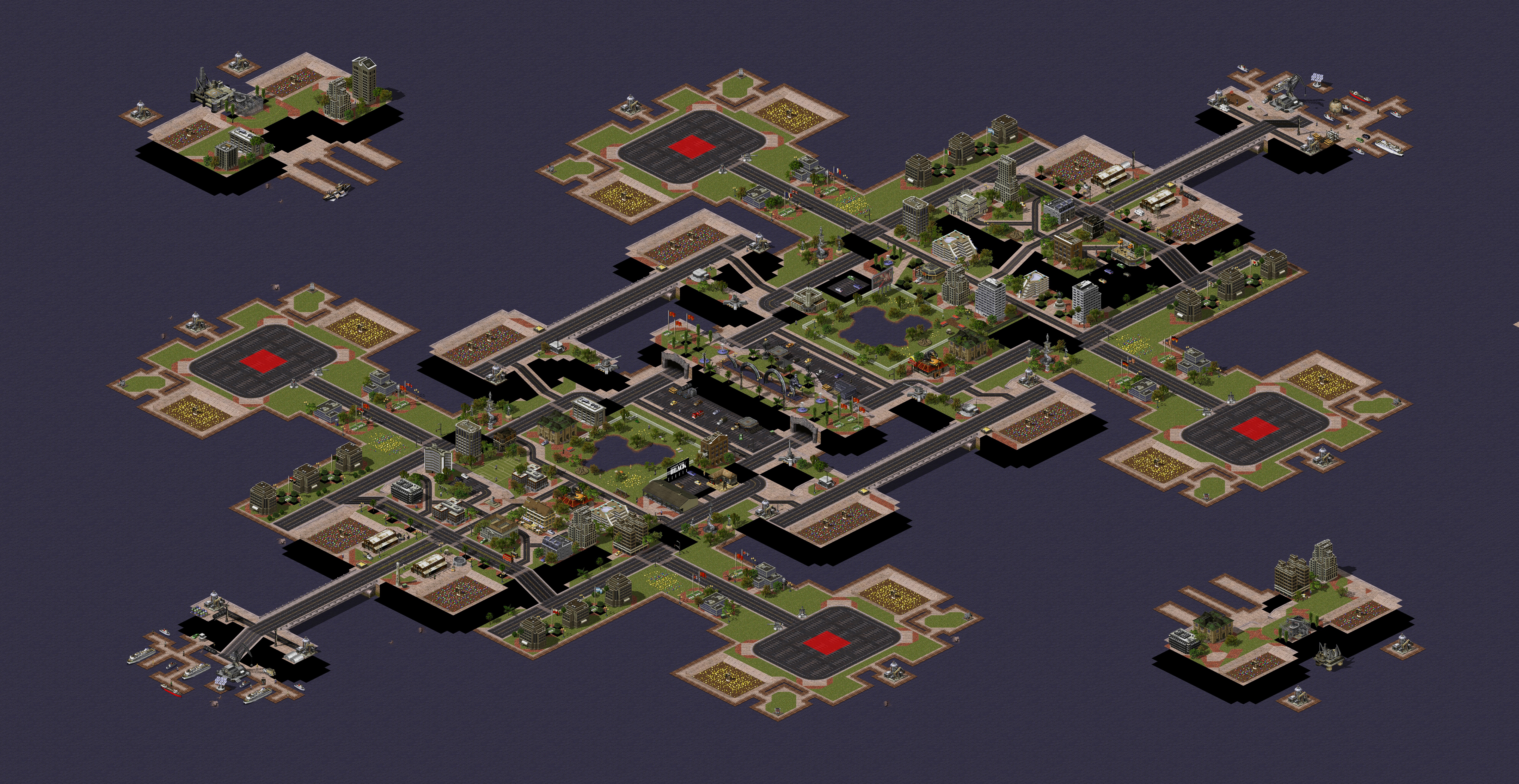 Rendered map: Dragon Harbour
