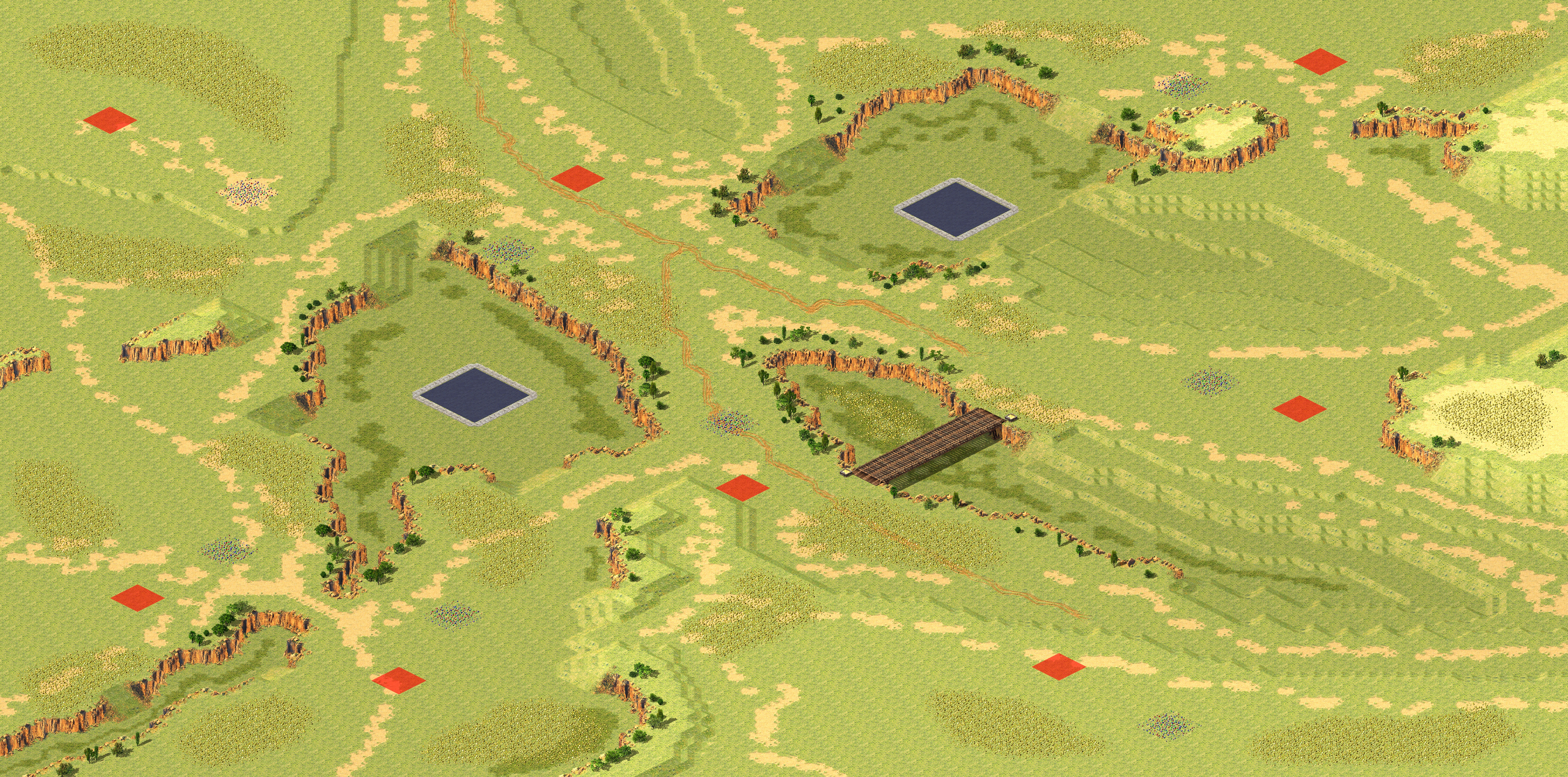 Rendered map: [4v4] Laeler Badlands