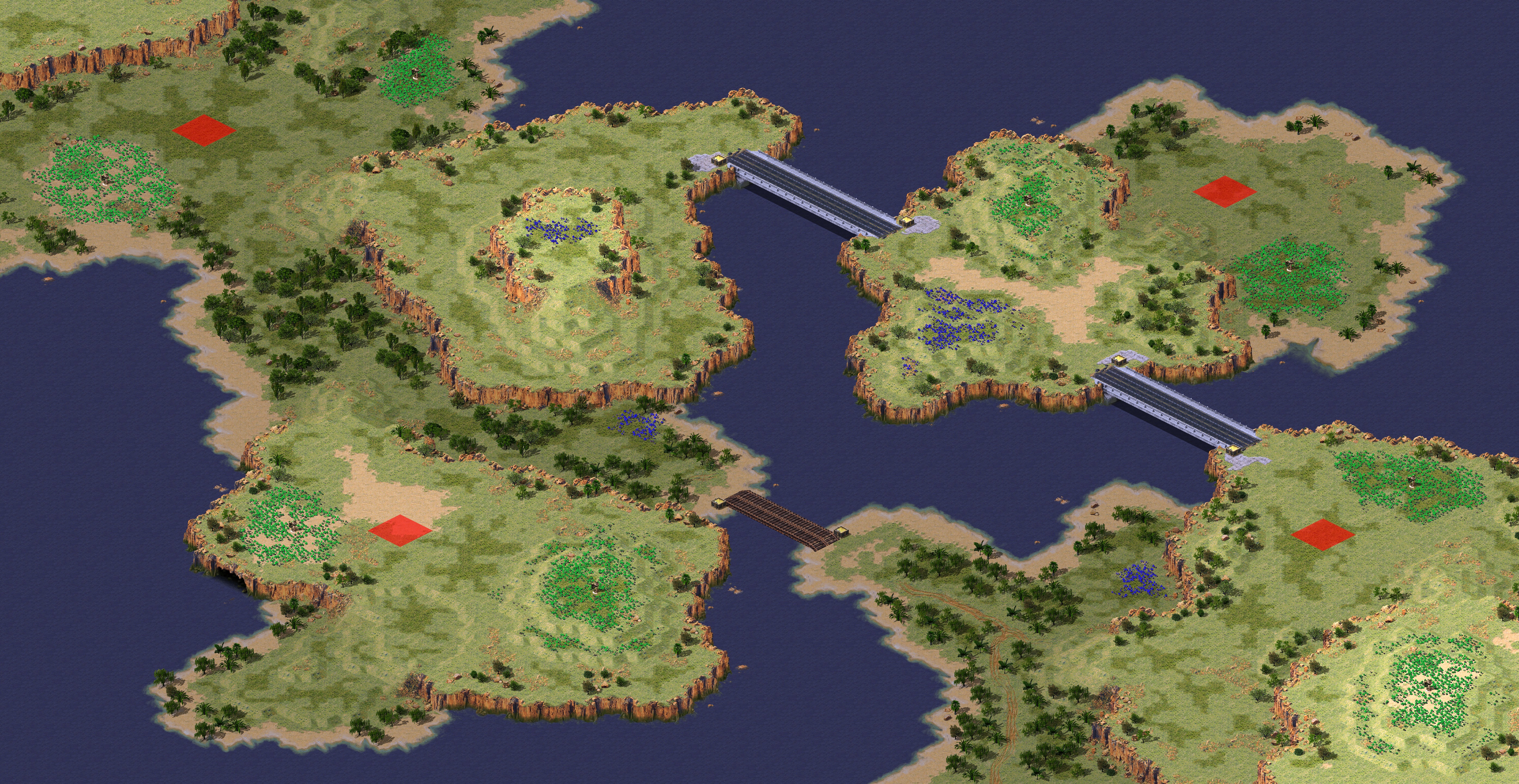 Rendered map: (4) Hammer and Sickle