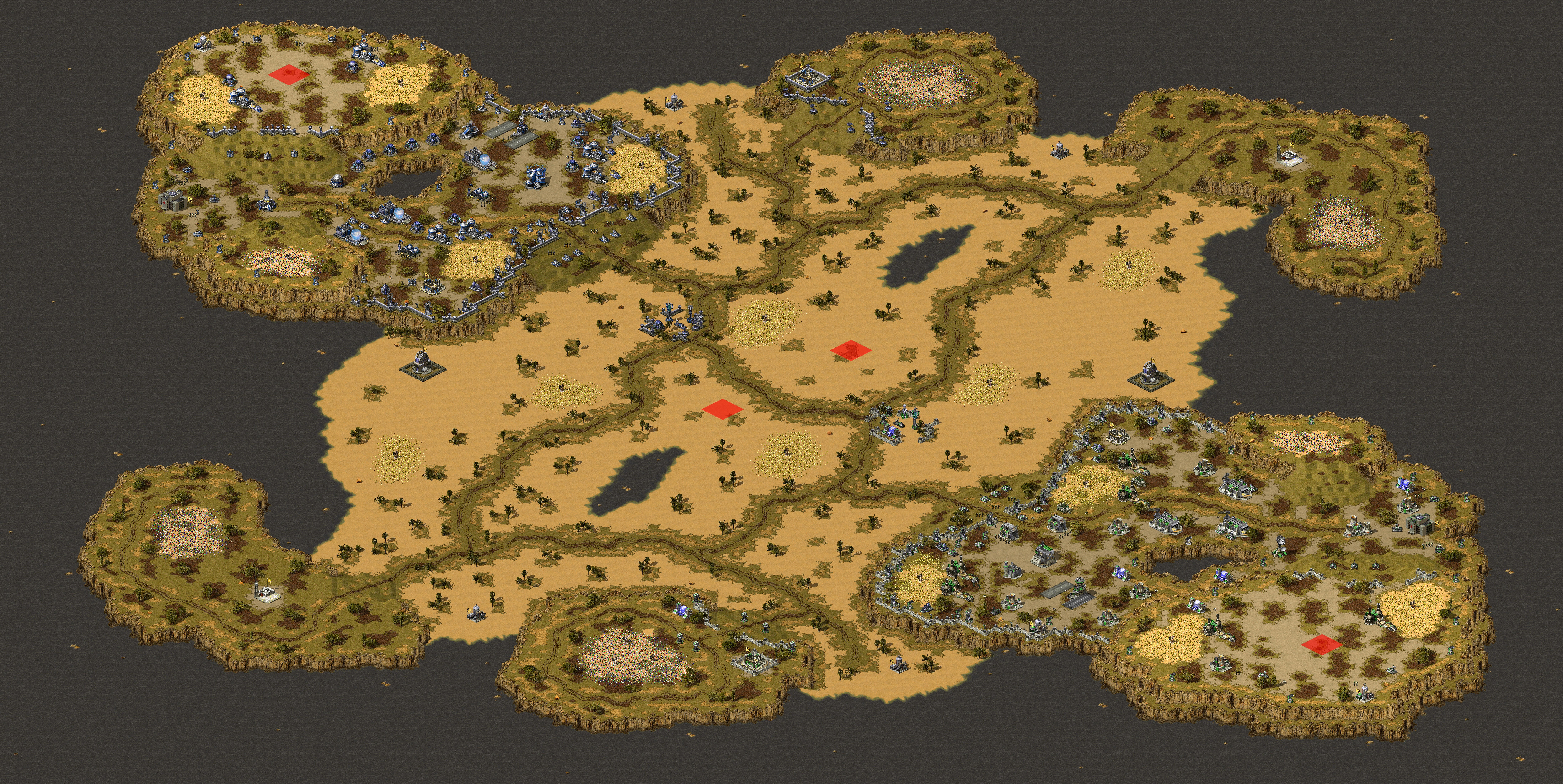 Rendered map: Haven Carnage (4)