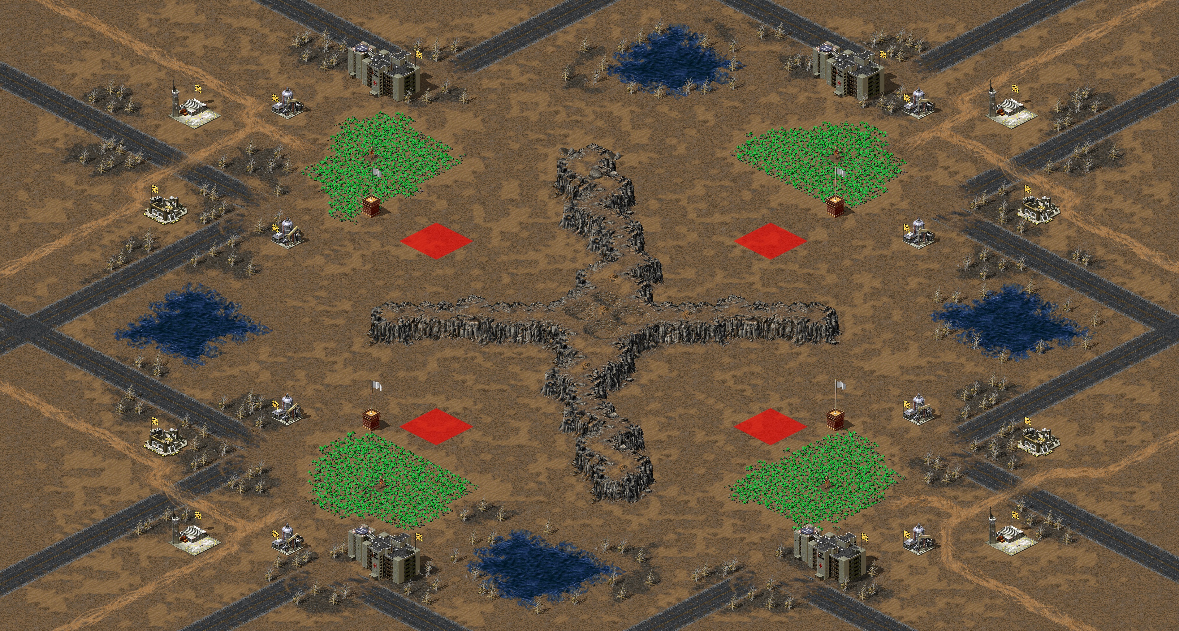 Rendered map: (4) Sink or Swim