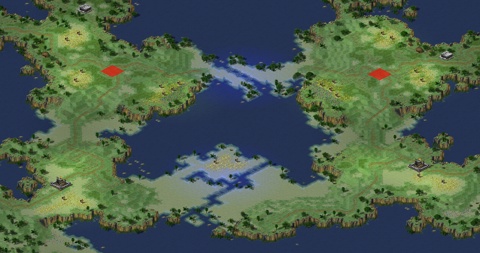 Rendered preview of 空战王 - 大地浮在水上[2]
