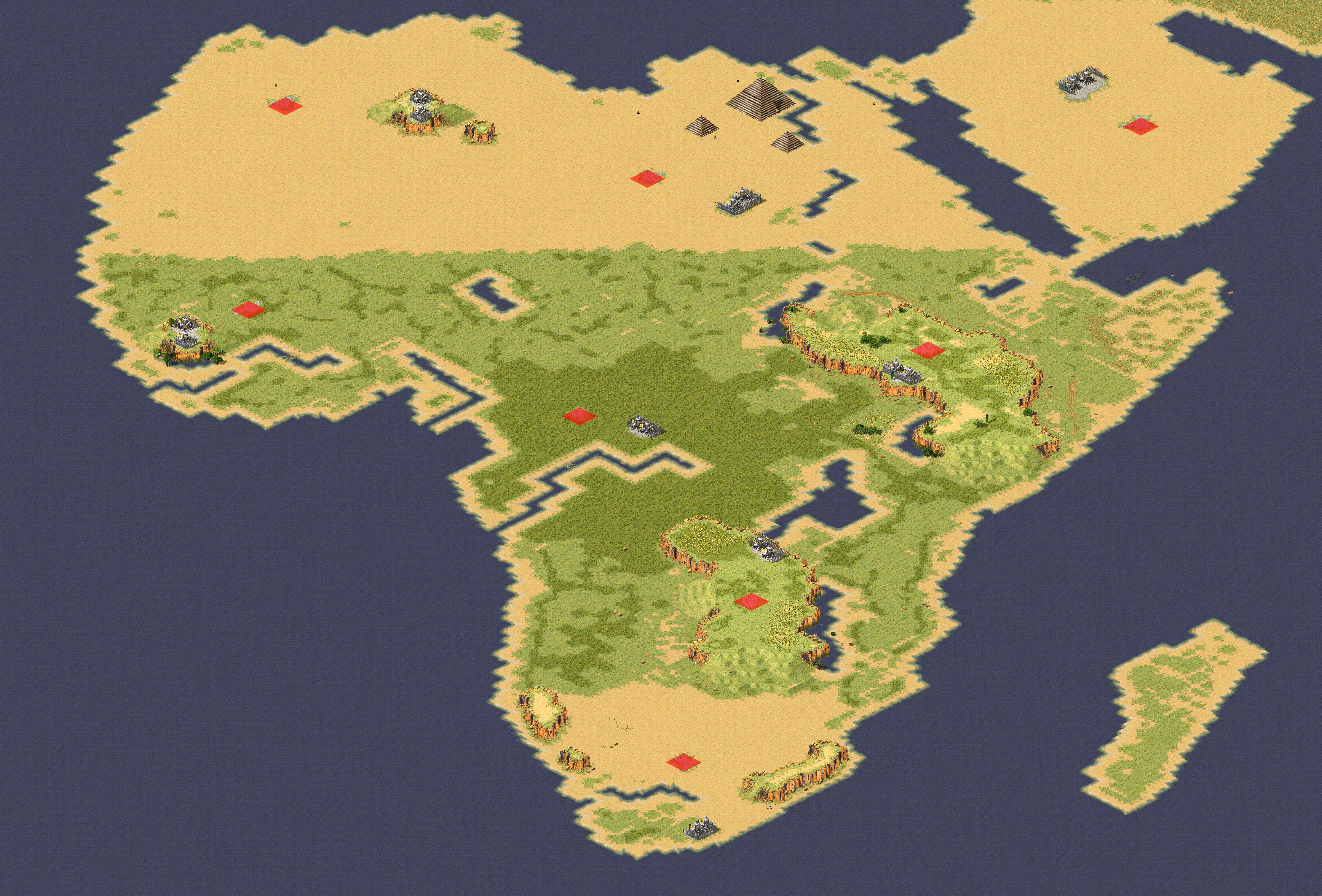 Rendered map: No name1