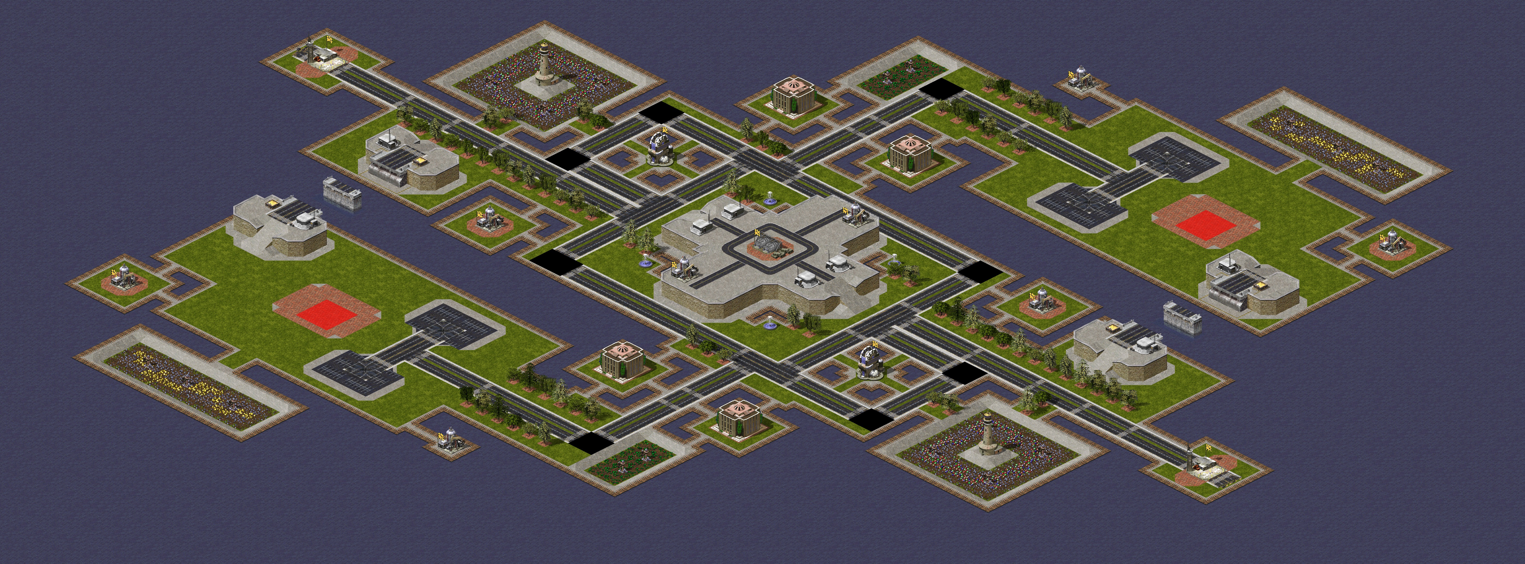 Rendered map: Bay Hostility