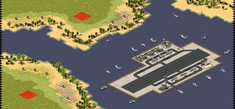 Rendered preview of Megafloat Airport