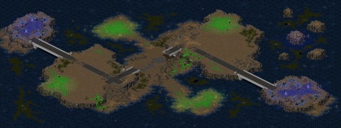 Rendered preview of Dueling Islands