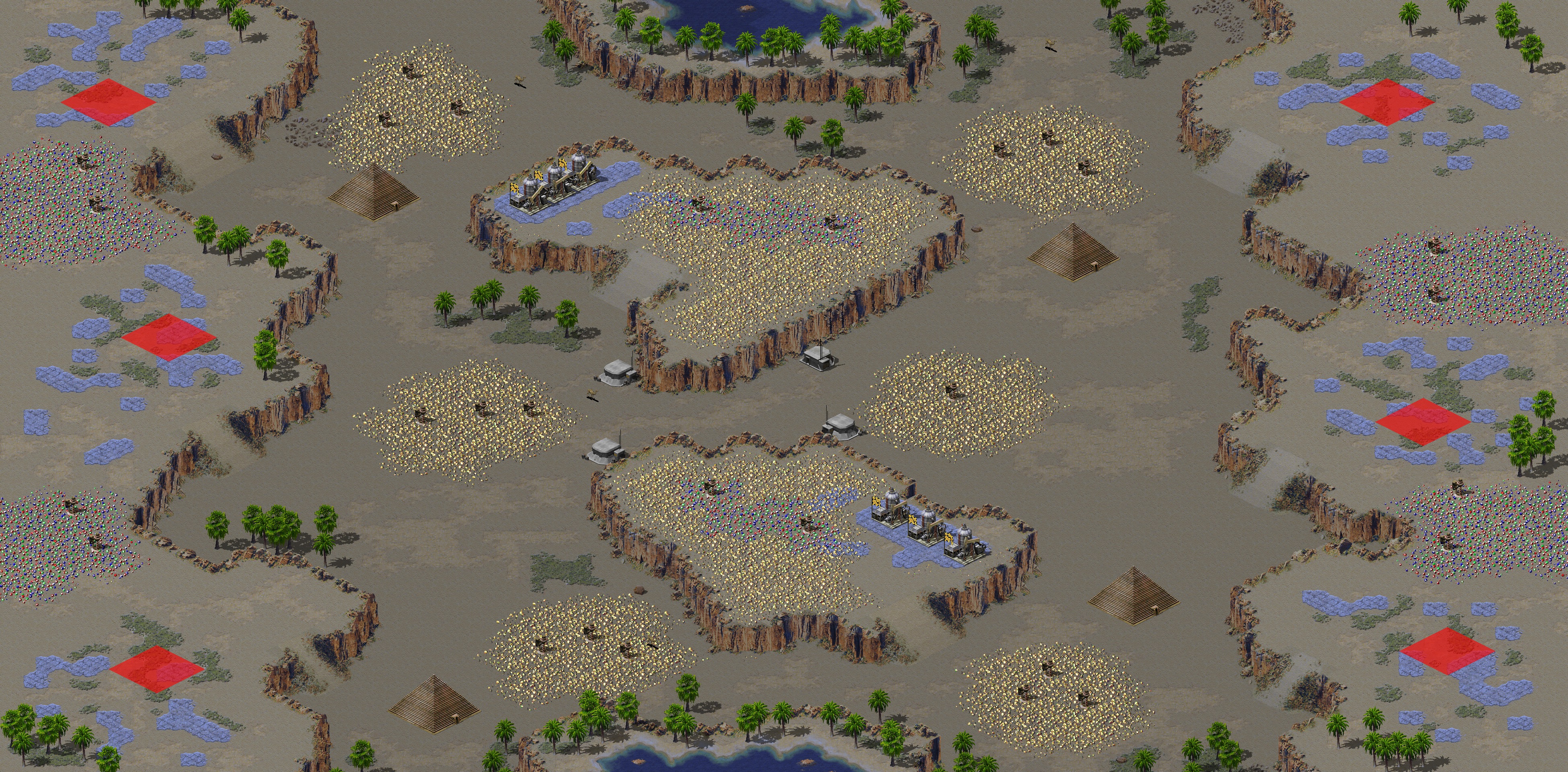 Rendered map: Tour of Egypt 3000 (By gowmanAG)