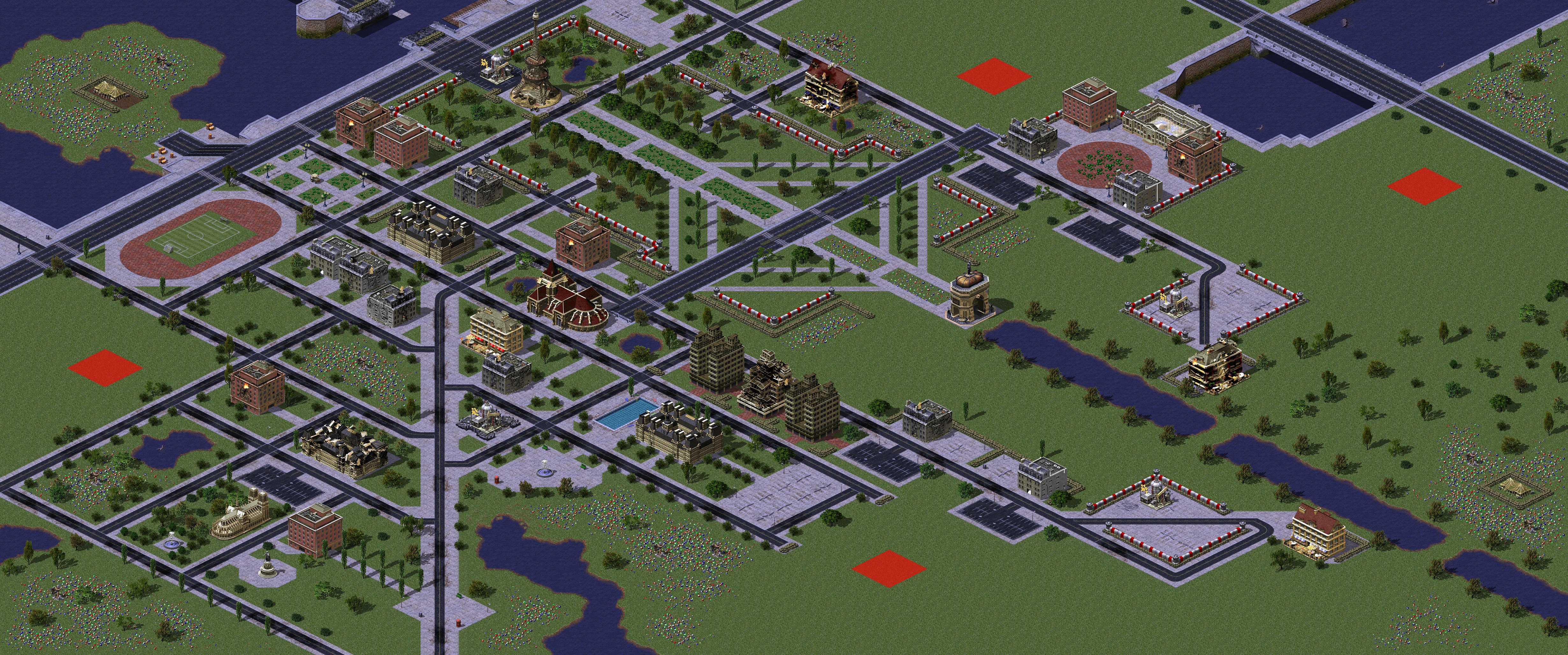 Rendered map: Paris Revisited (4)