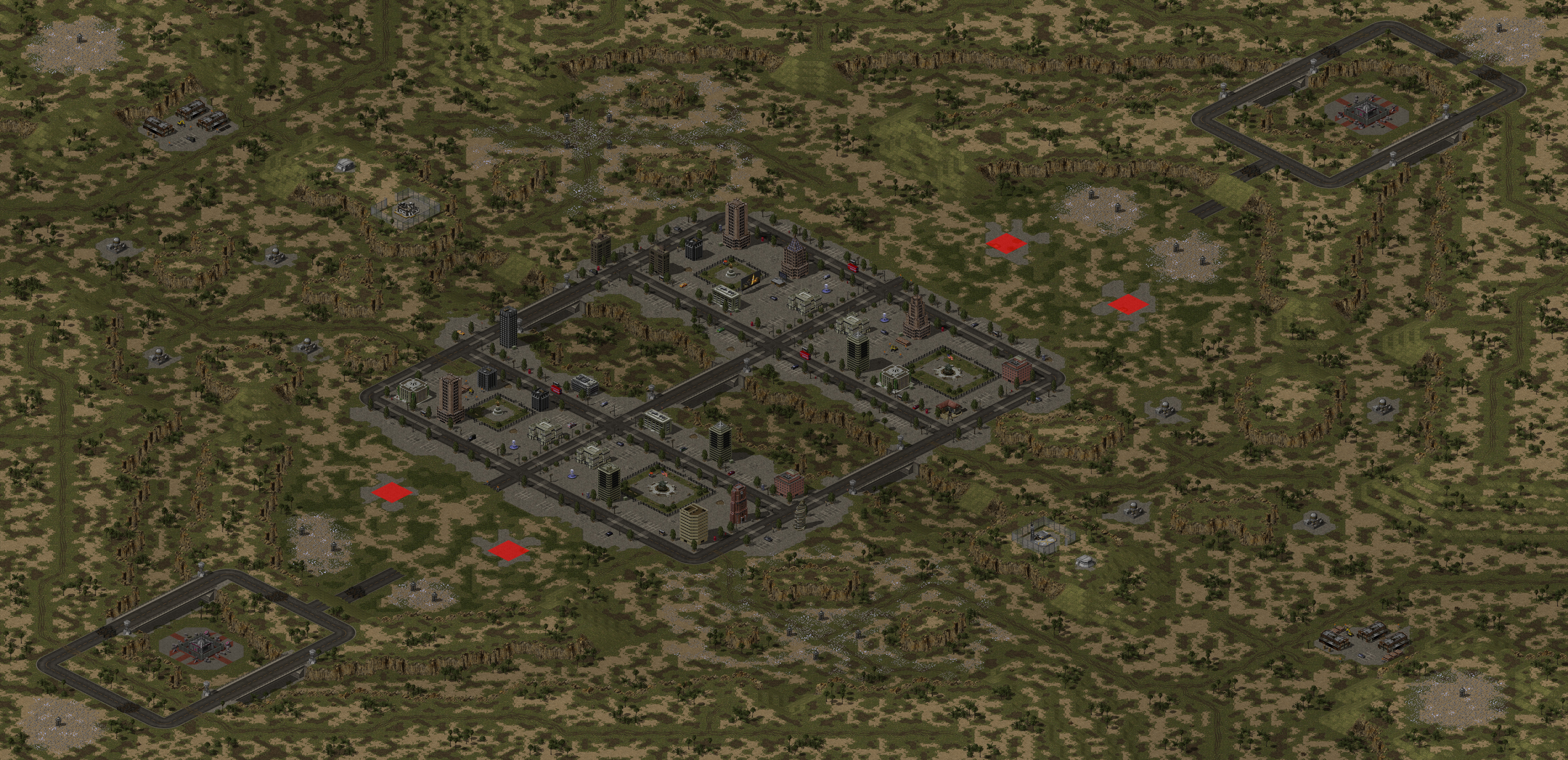 Rendered map: Black's Big Battle
