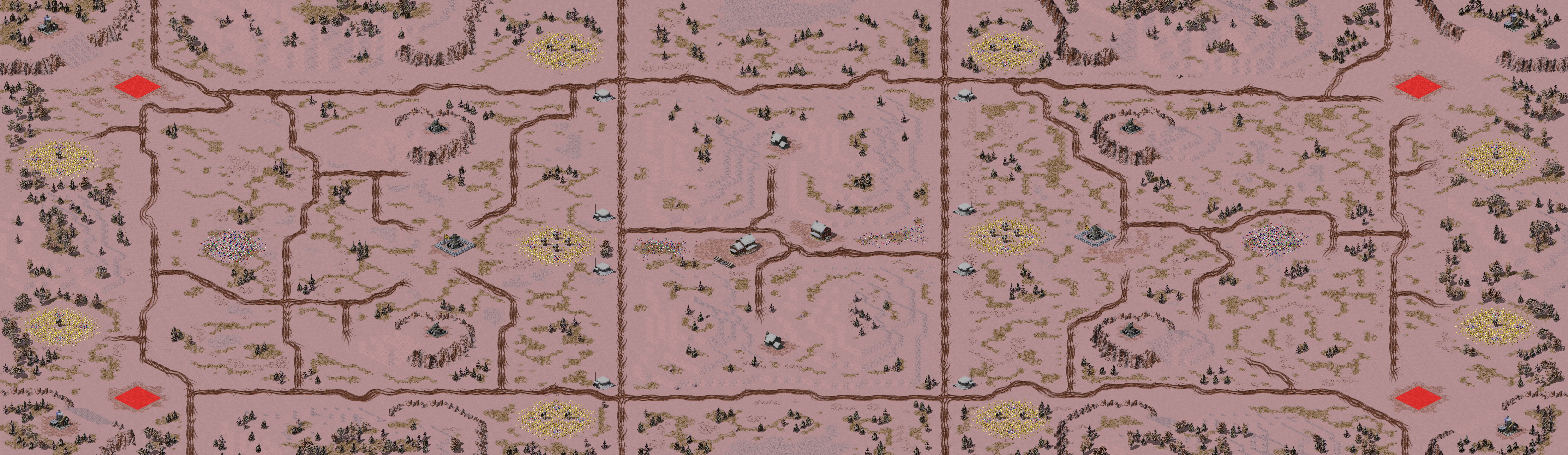 Rendered map: Lovely Snow