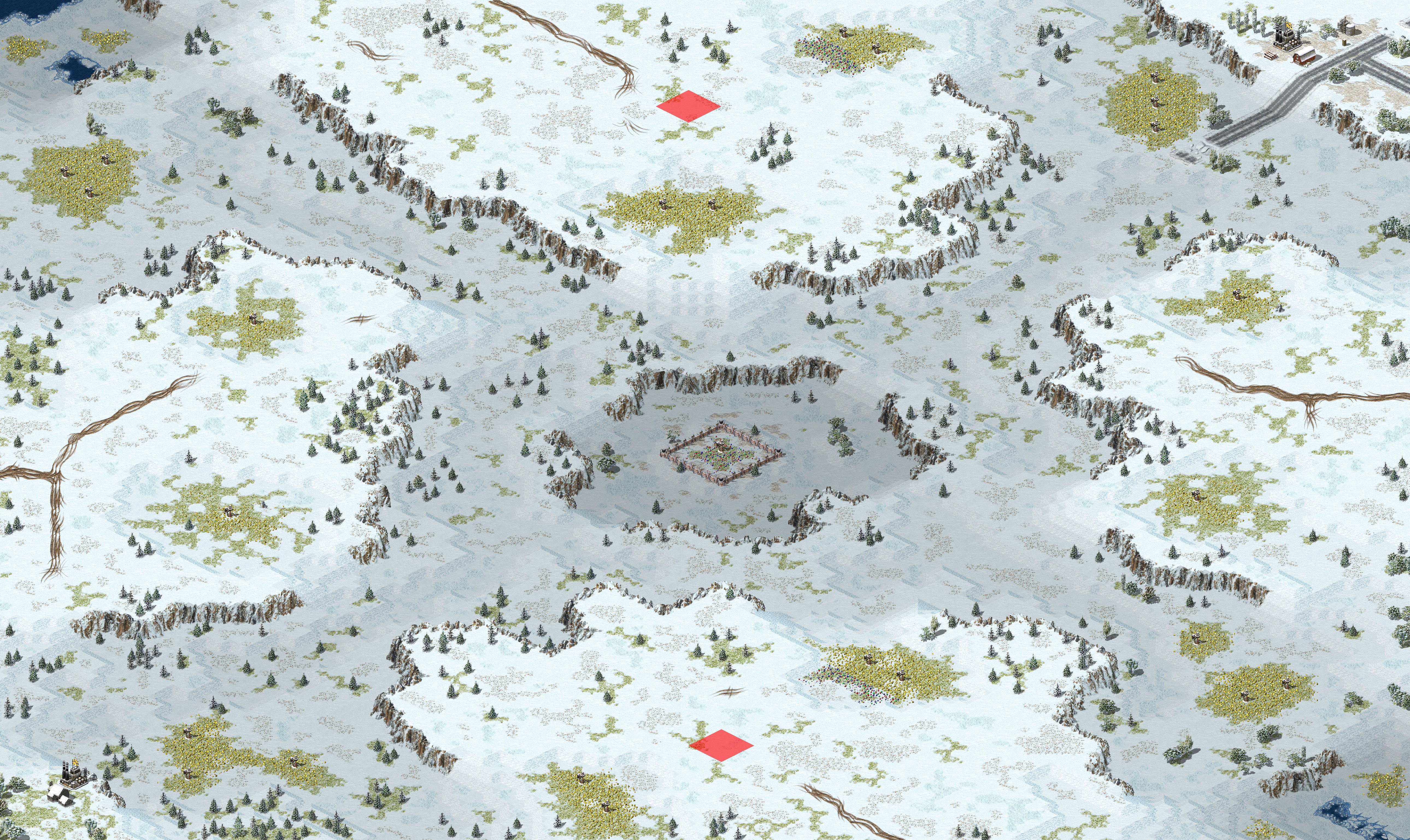 Rendered map: YR-binglengshanfeng
