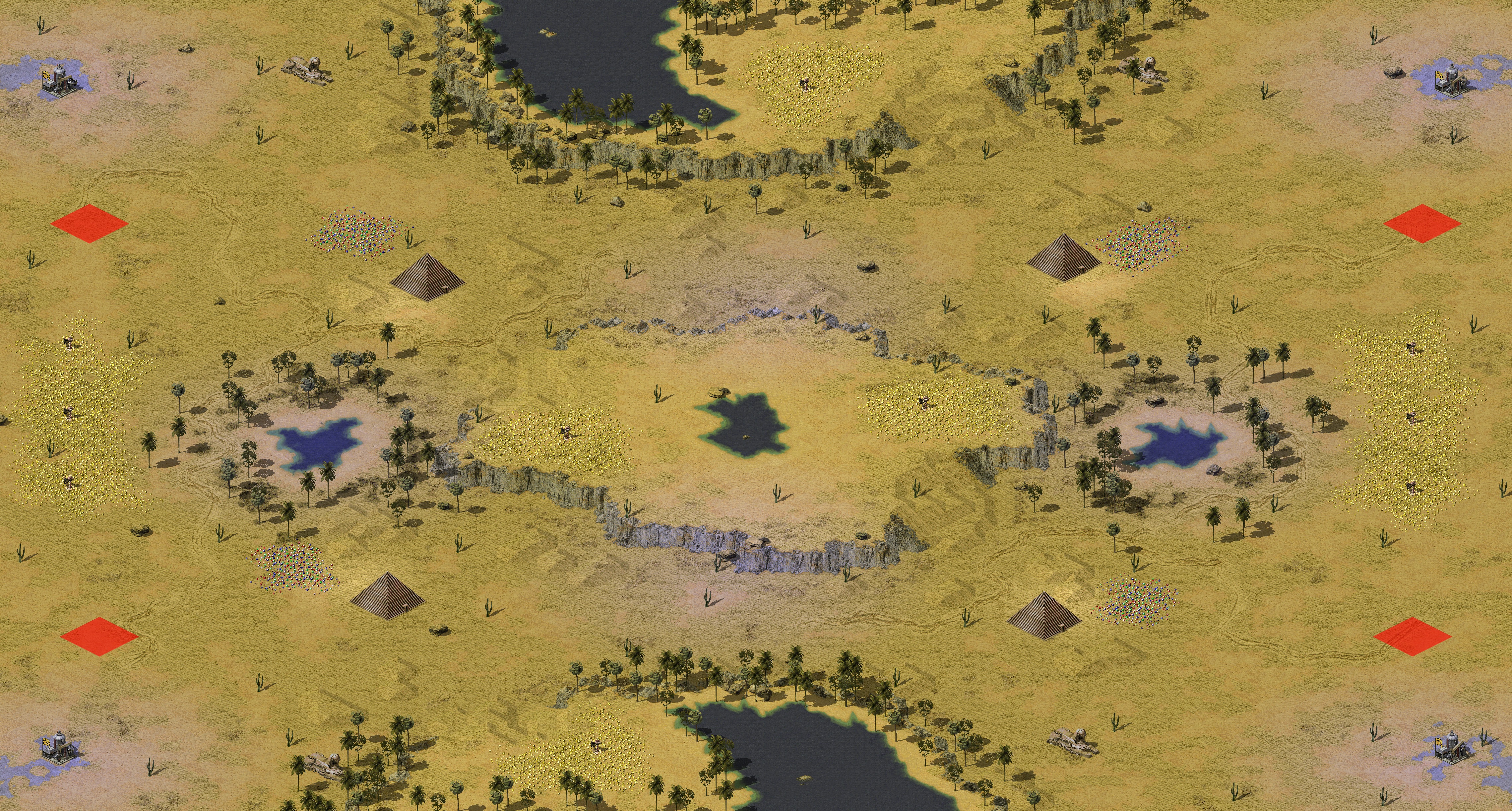 Rendered map: Walk of Egypt