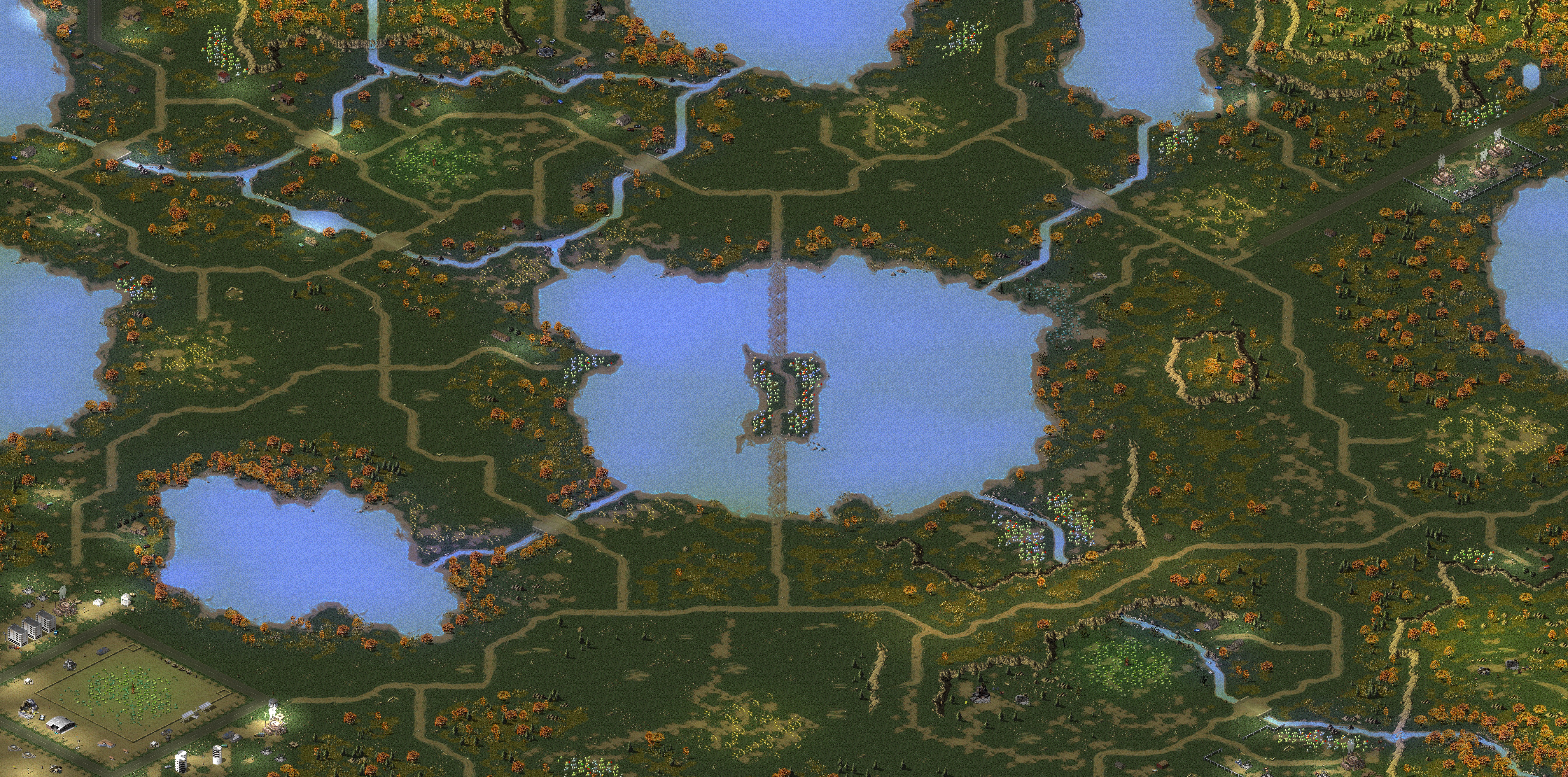 Rendered map: Lakesides