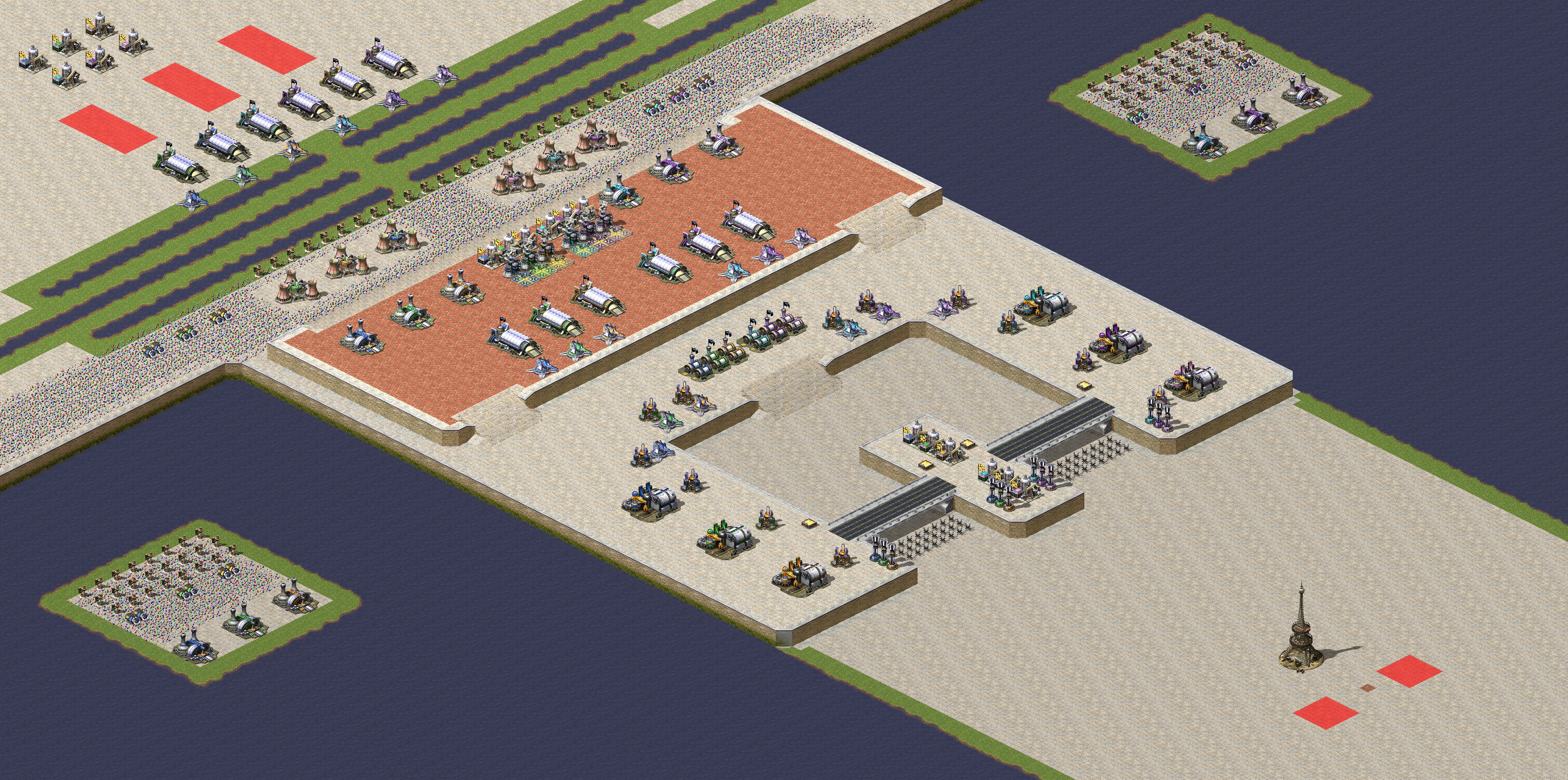 Rendered map: 2 Yuri 6 France Divine Strike