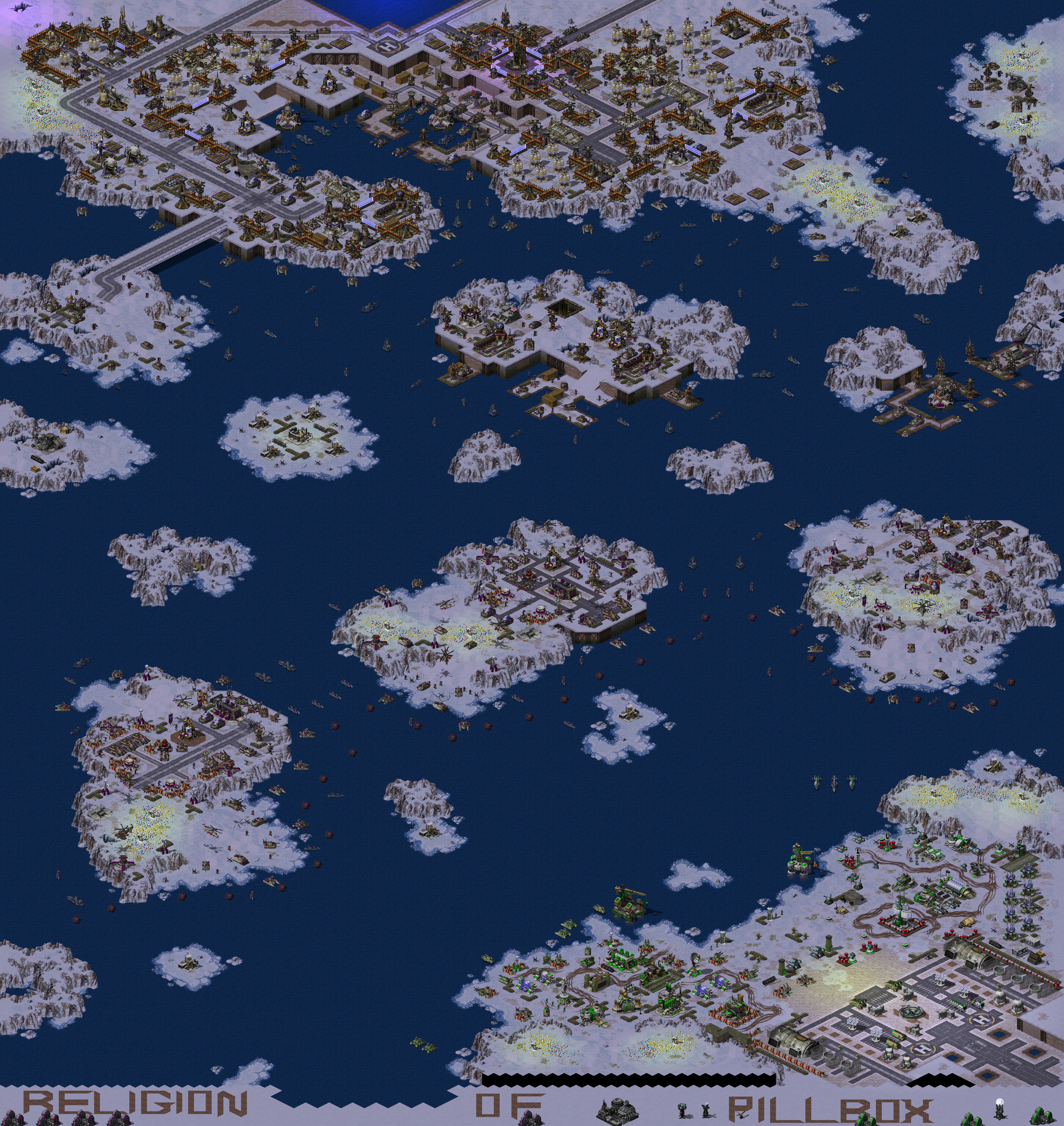 Rendered map: Foehn Mission 4: The Great Beyond