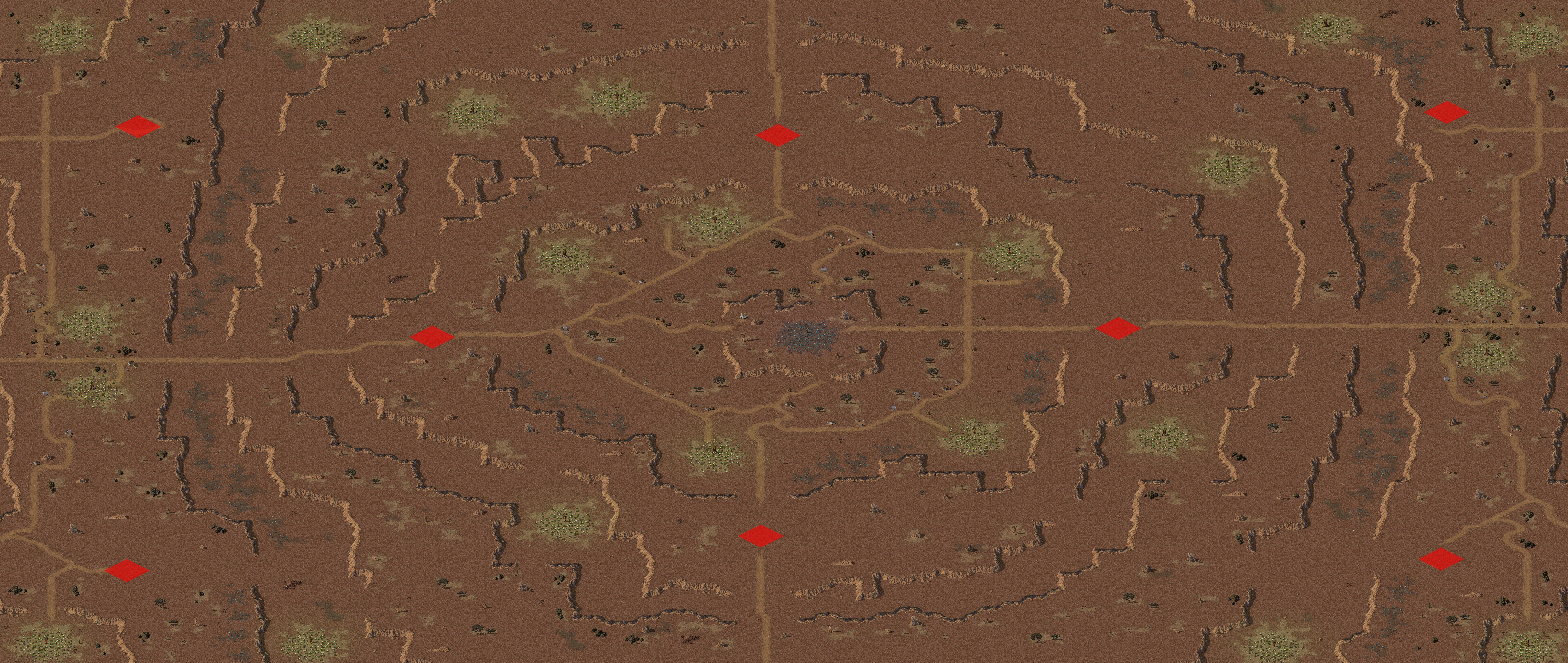 Rendered map: Radial Range