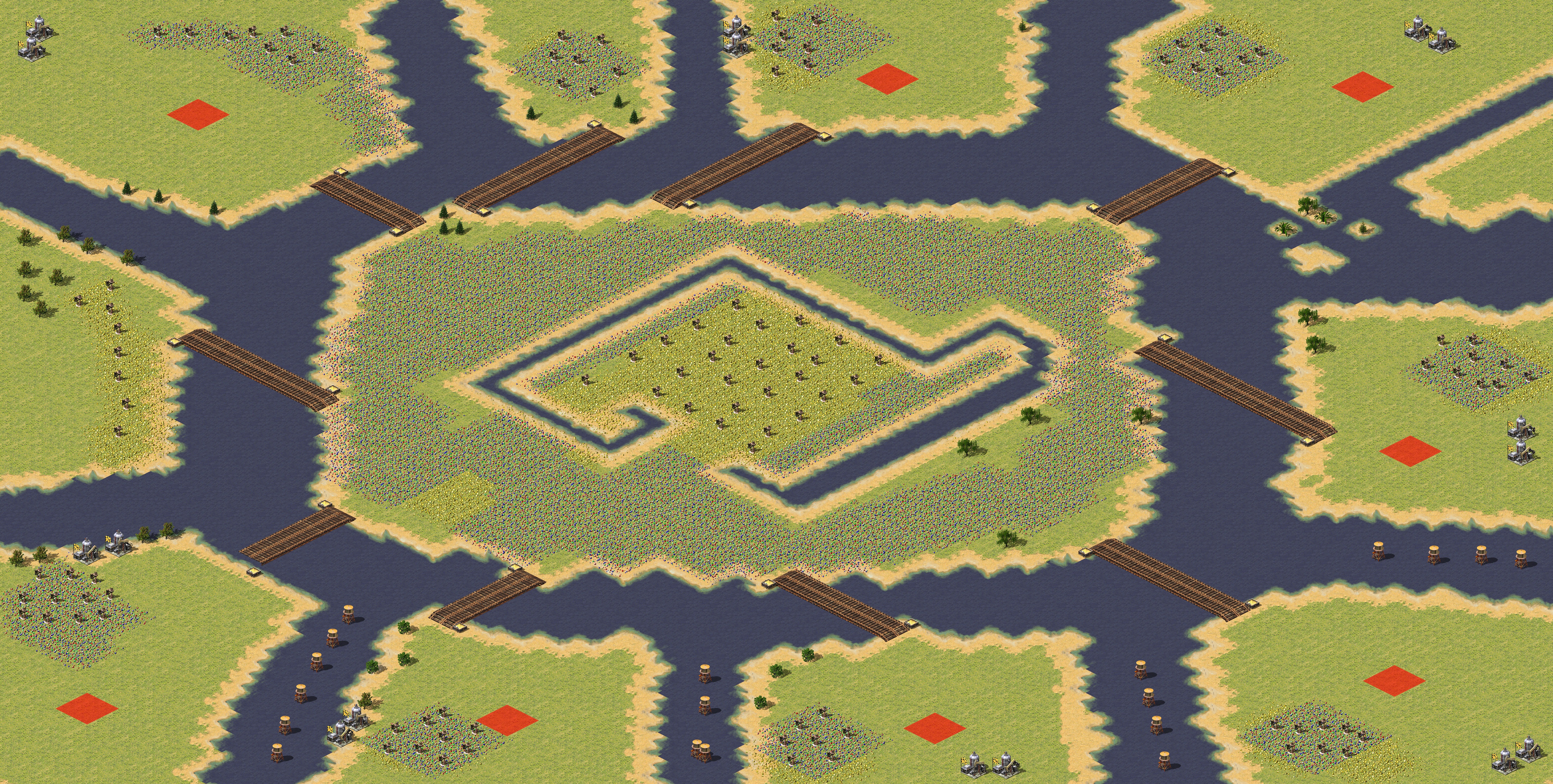 Rendered map: Casual Skirmish 1.1
