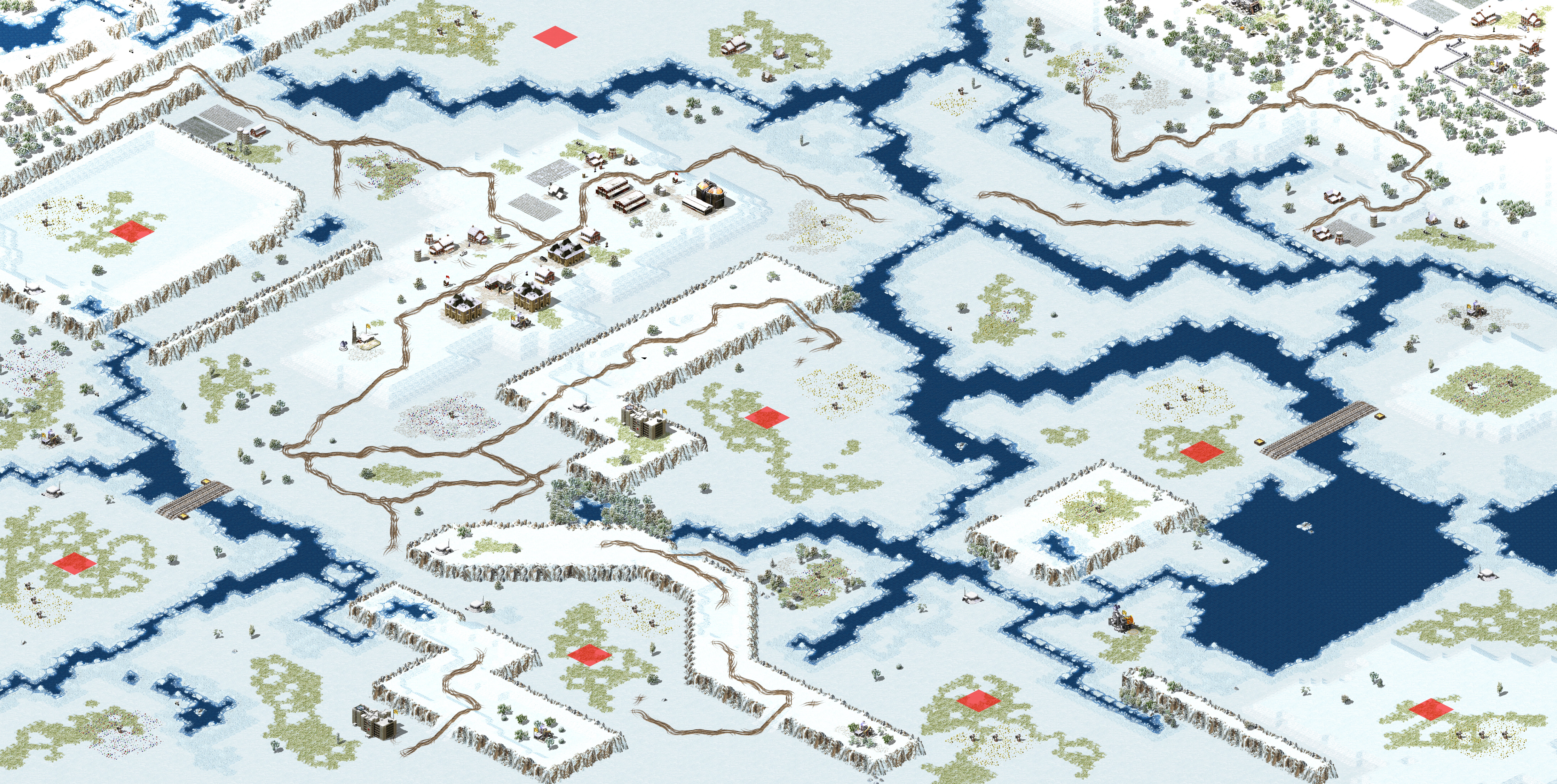 Rendered map: Snowdrift Canyon Front
