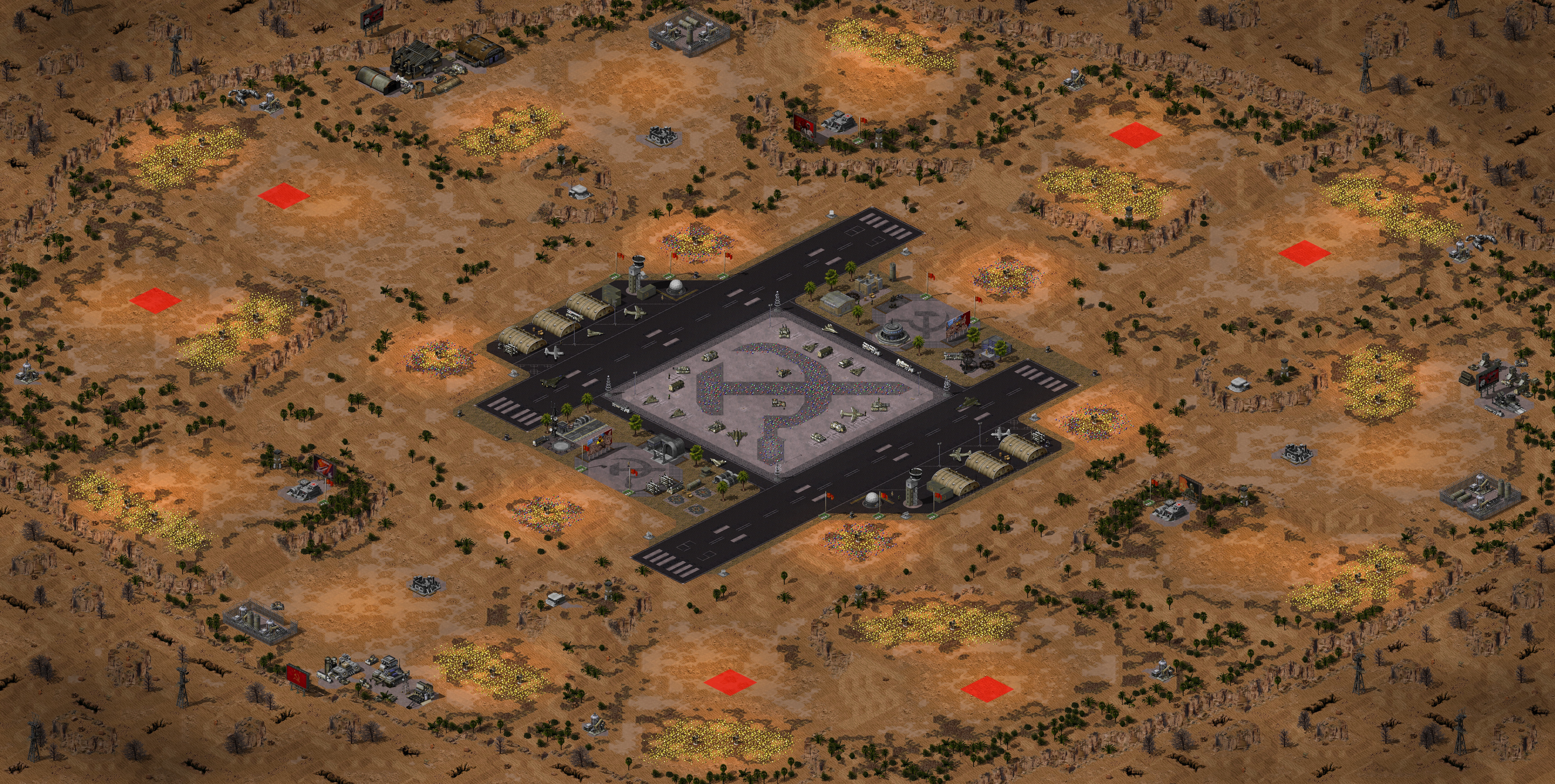 Rendered map: Krukov-Reznov Airbase