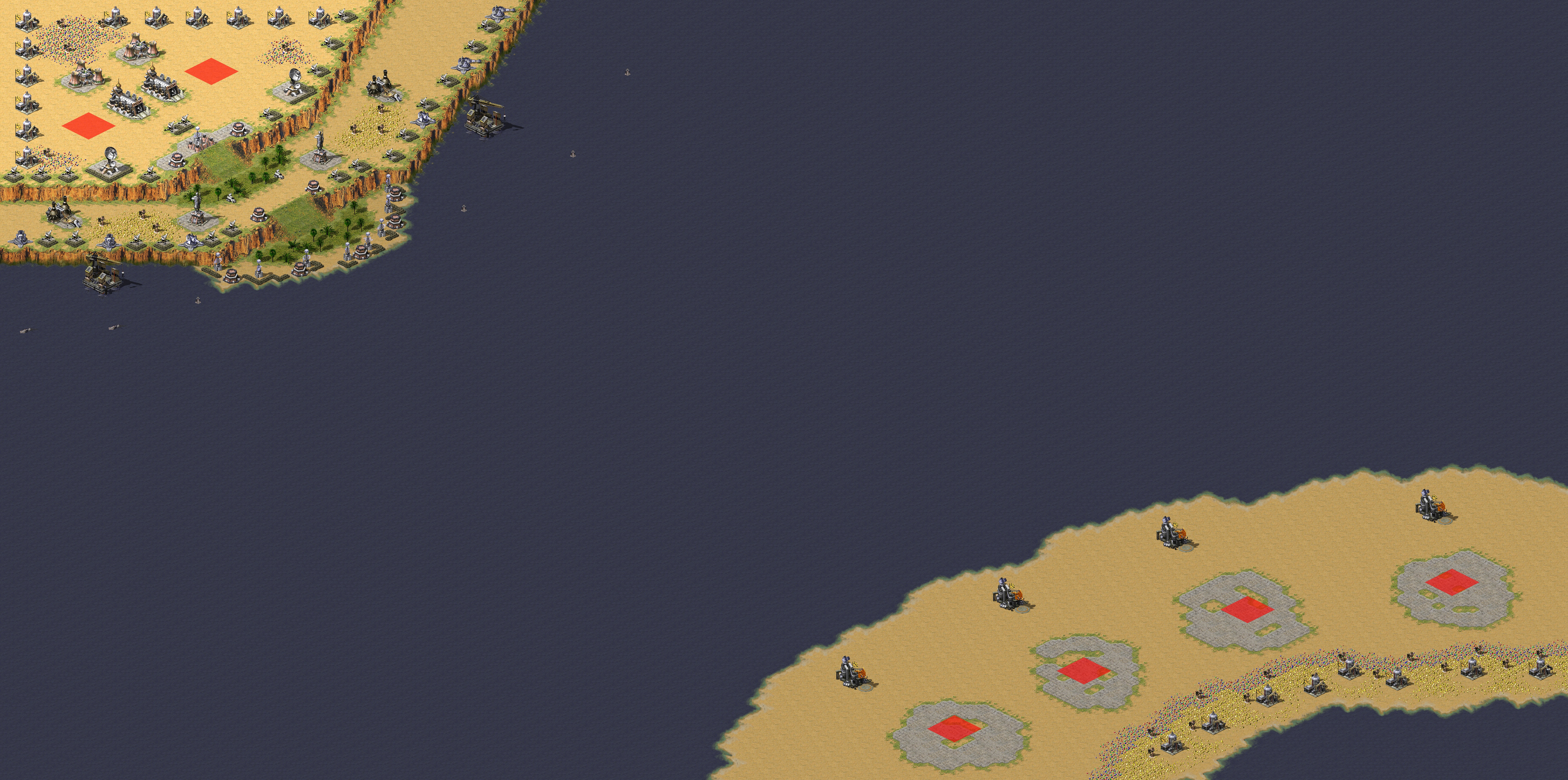 Rendered map: Fortess Assault Redux