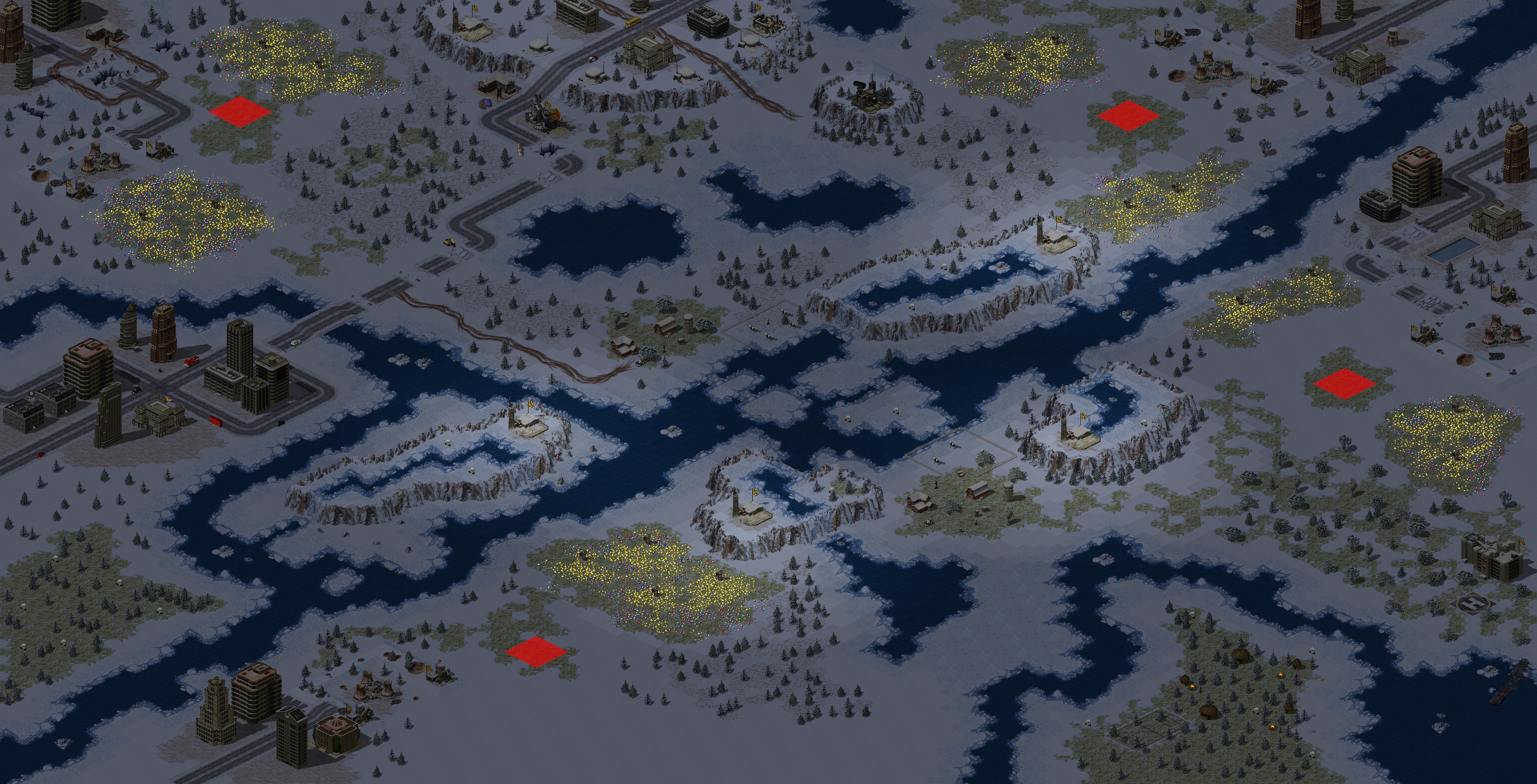 Rendered map: Chilled Town (wthigon)