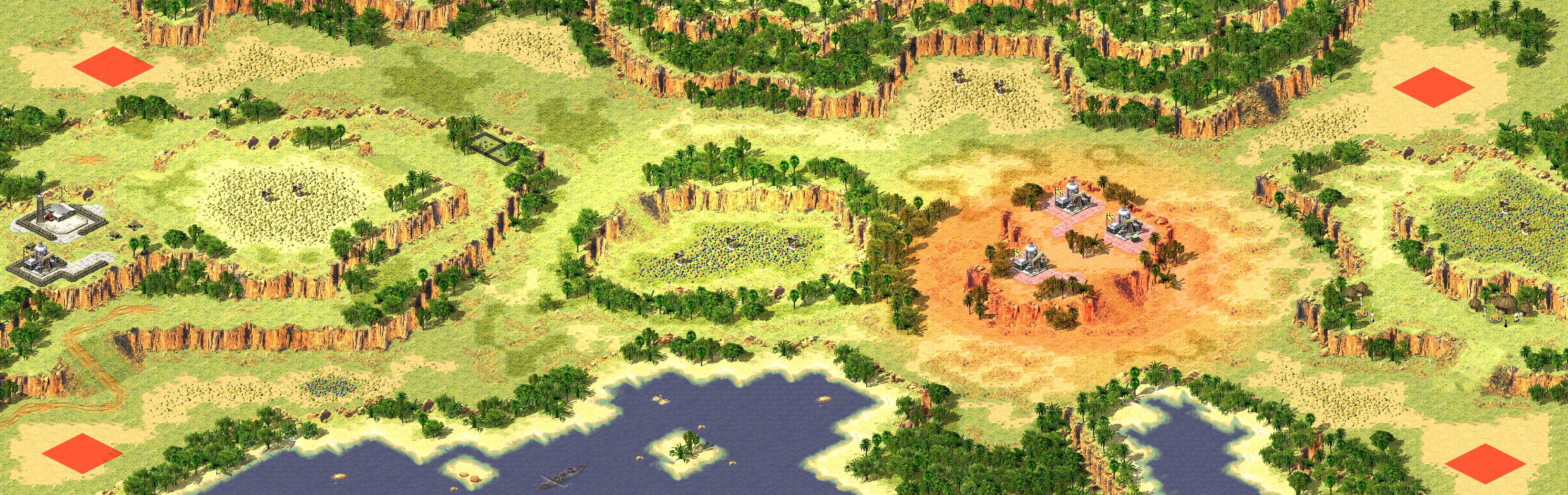 Rendered map: Welcome to the jungle
