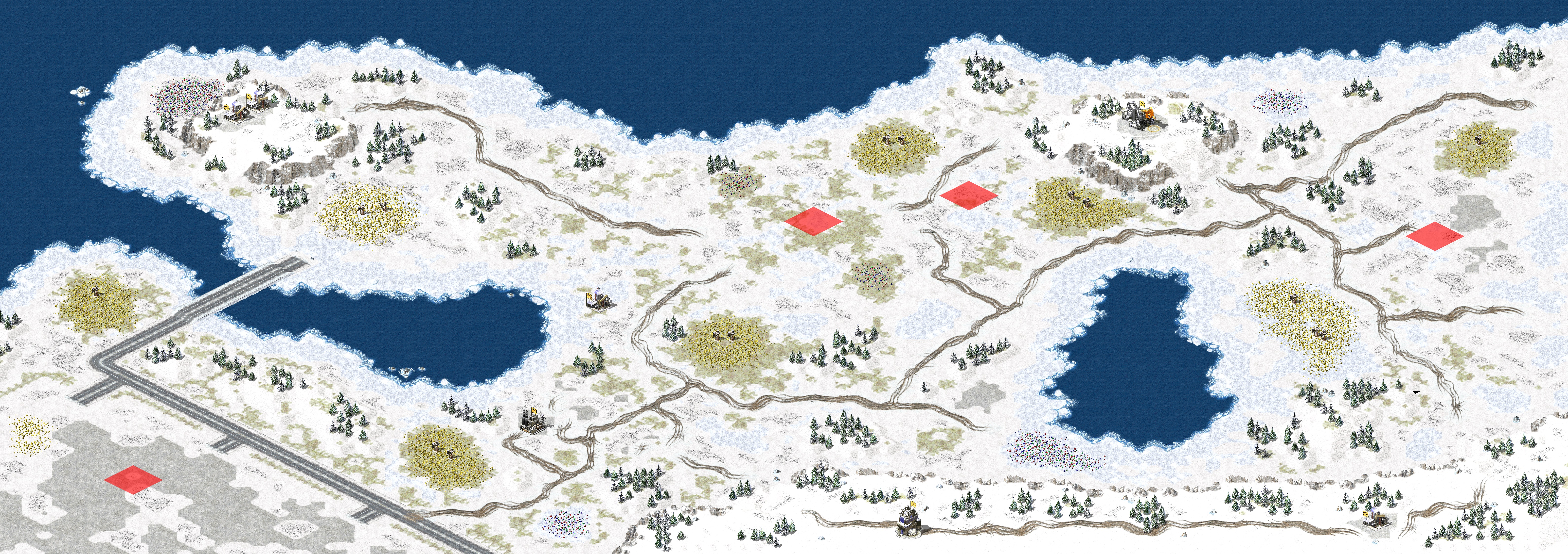 Rendered map: Snow Point I