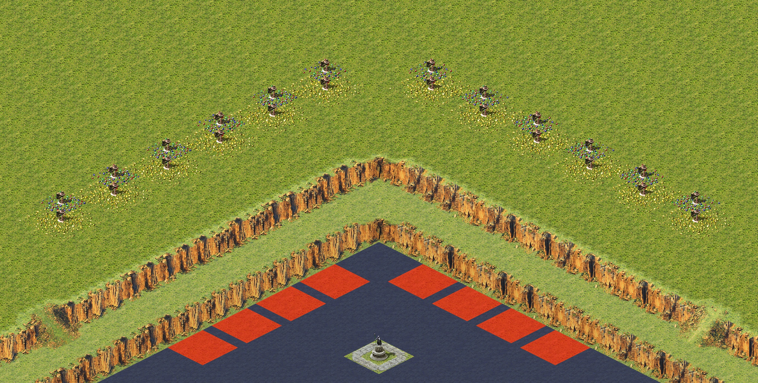 Rendered map: Cliff Duel Patch