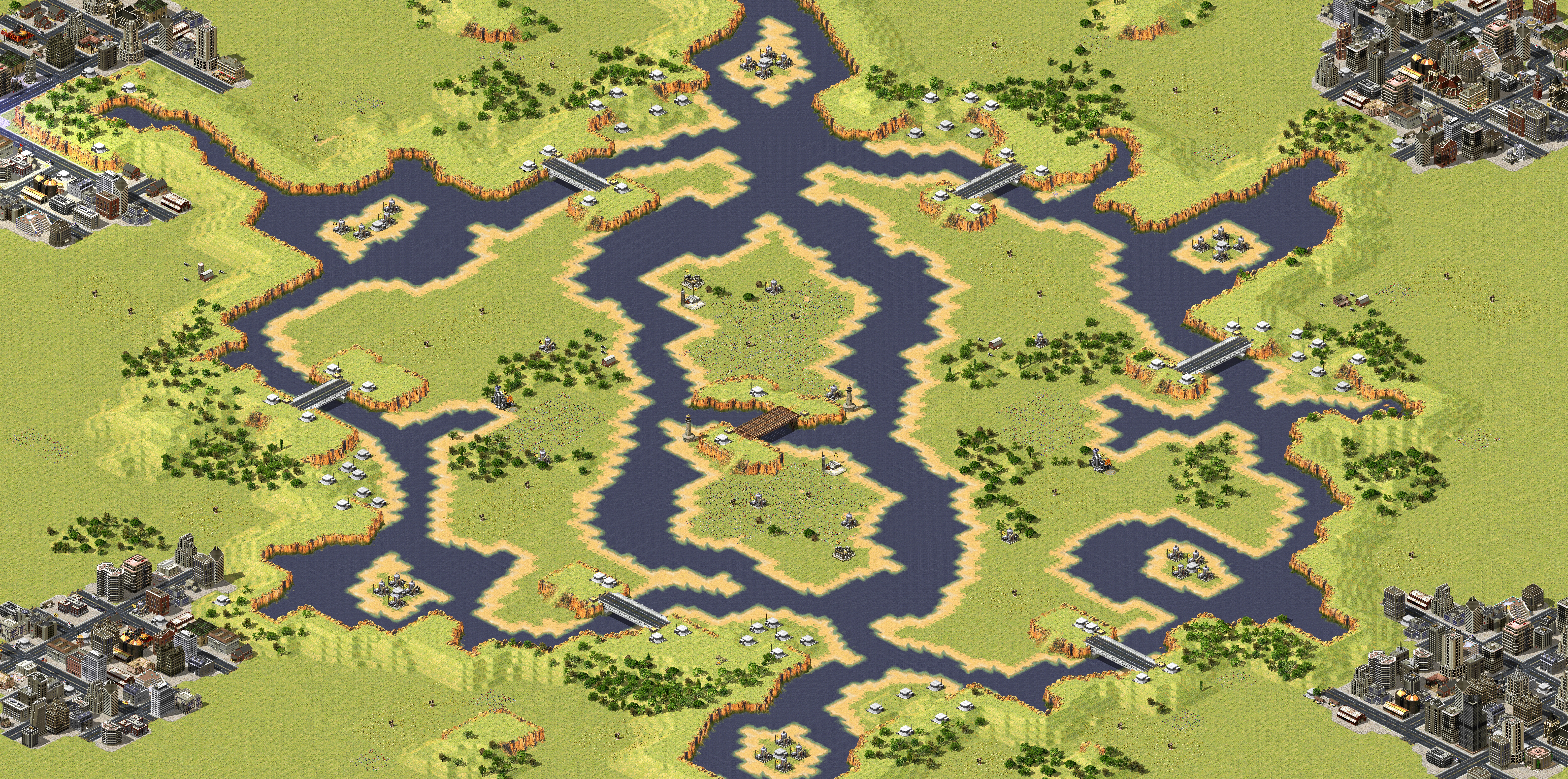 Rendered map: Stratego by E.D.S. Huge
