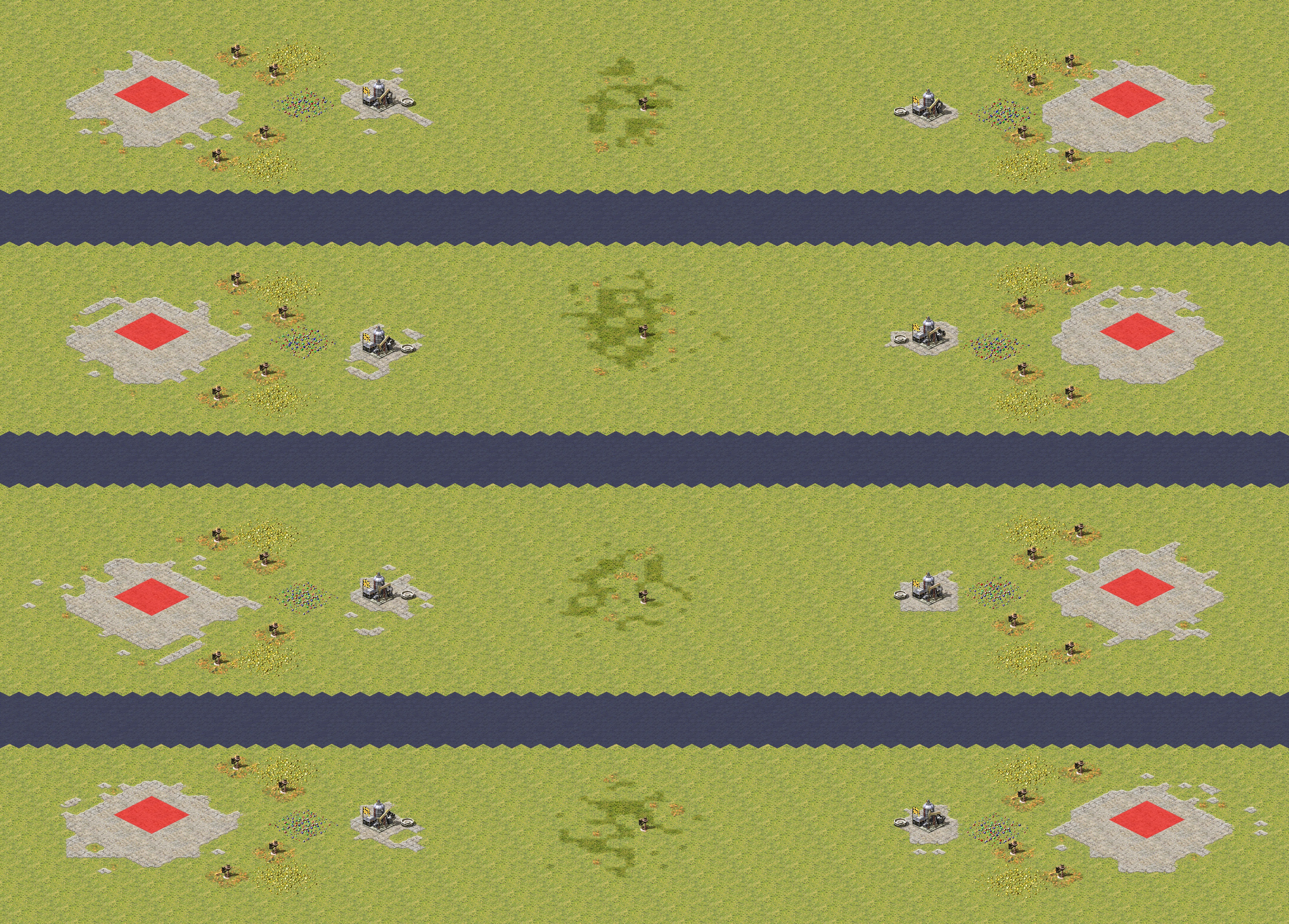 Rendered map: 4v4 Free For All