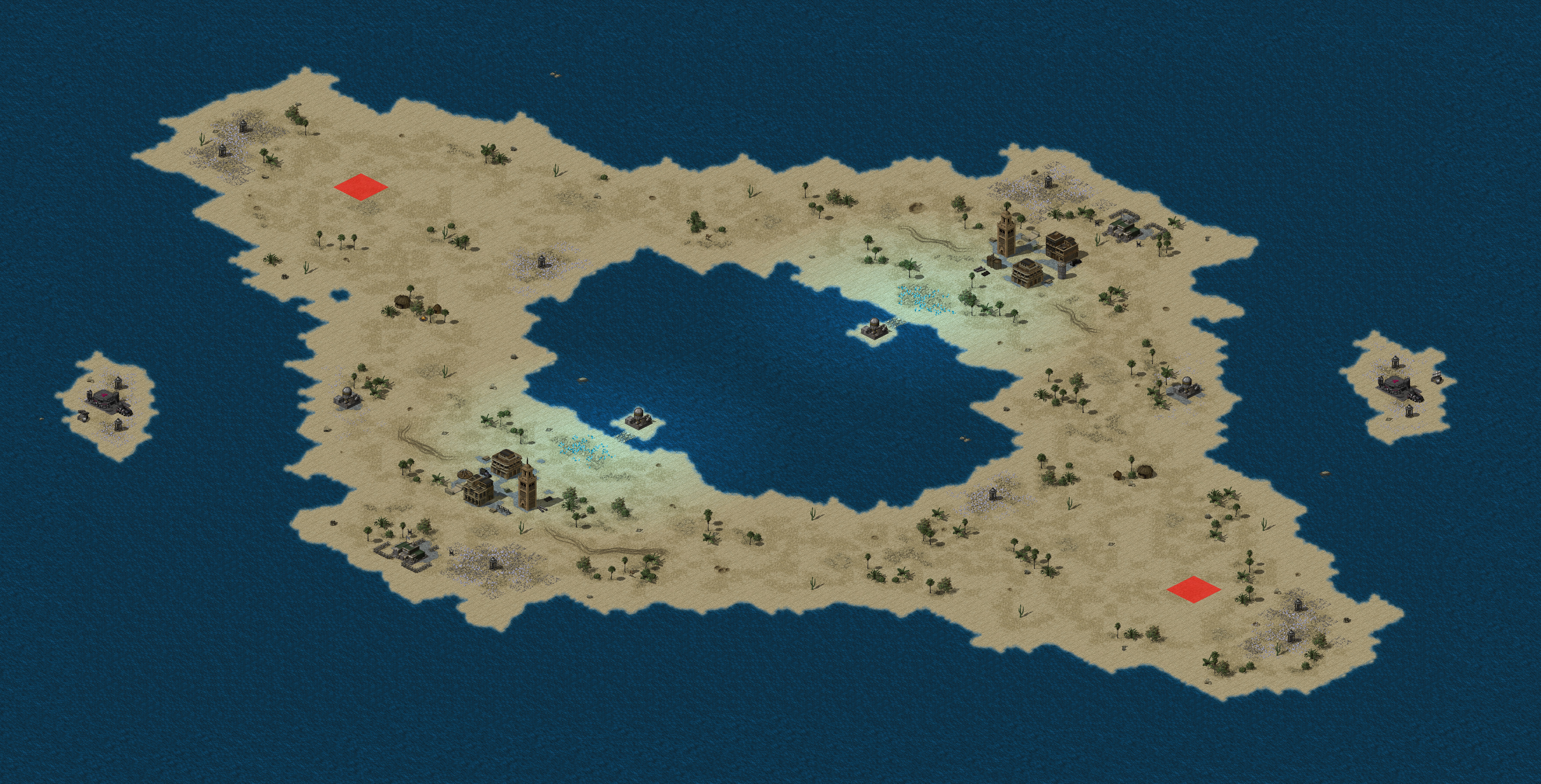 Rendered map: Saint and Sinner