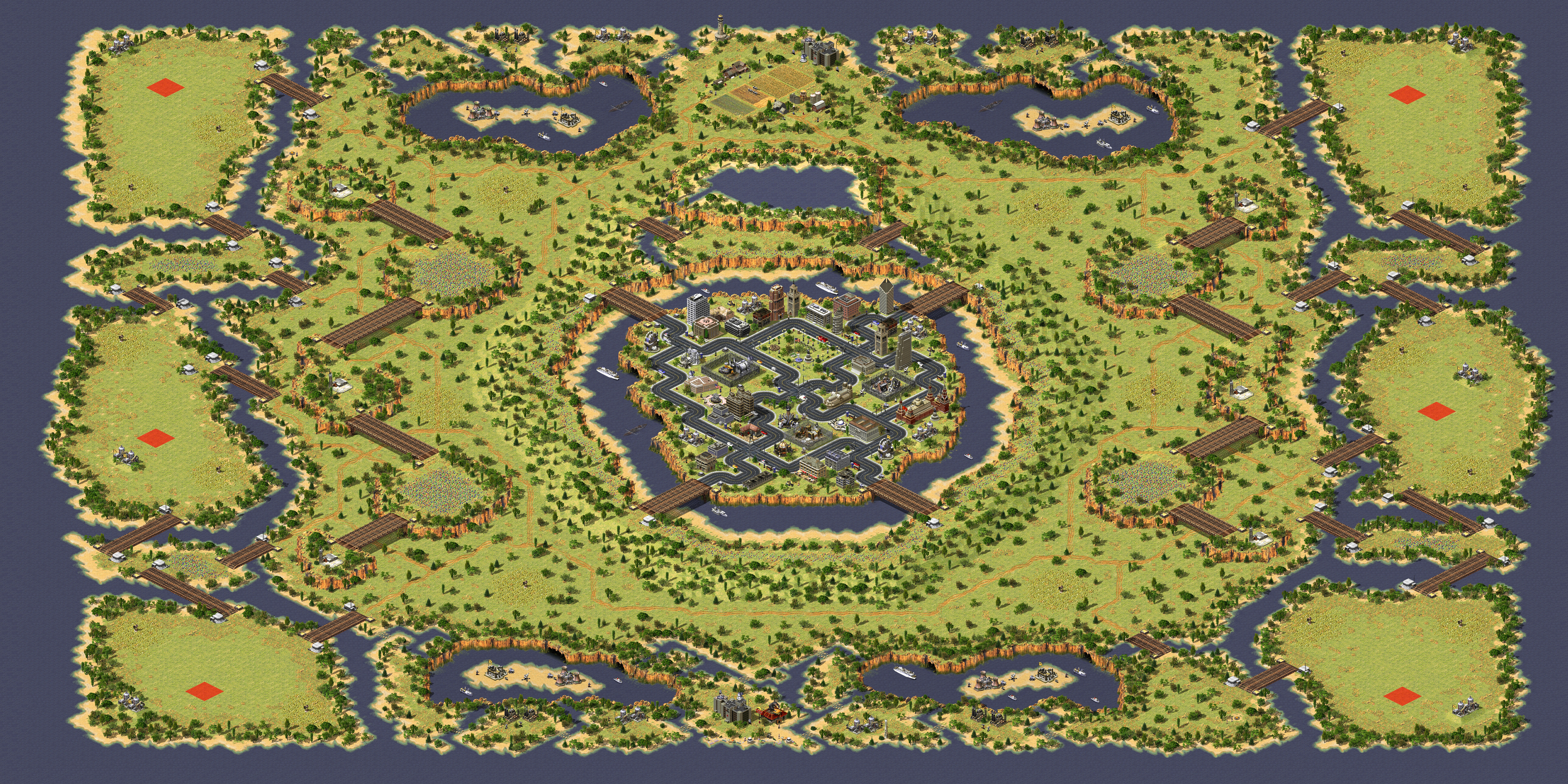 Rendered map: Sanctuary
