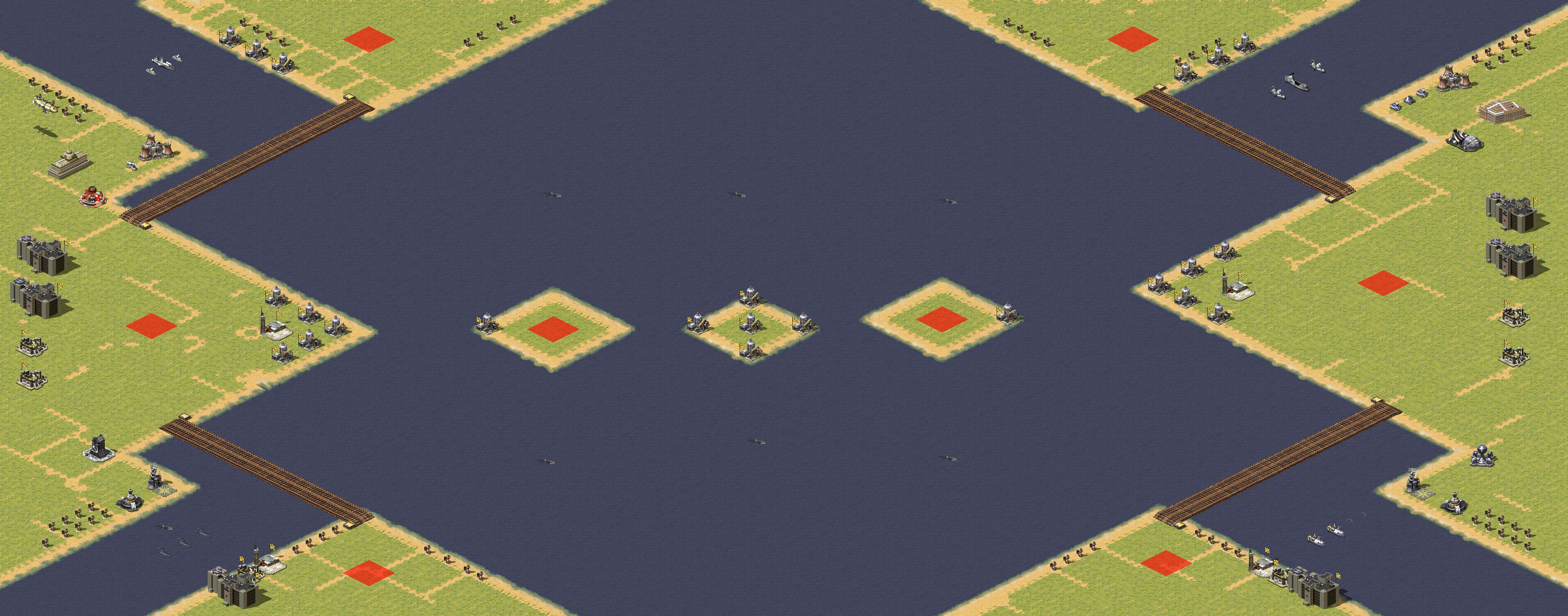 Rendered map: Naval 4v4 Big Brother