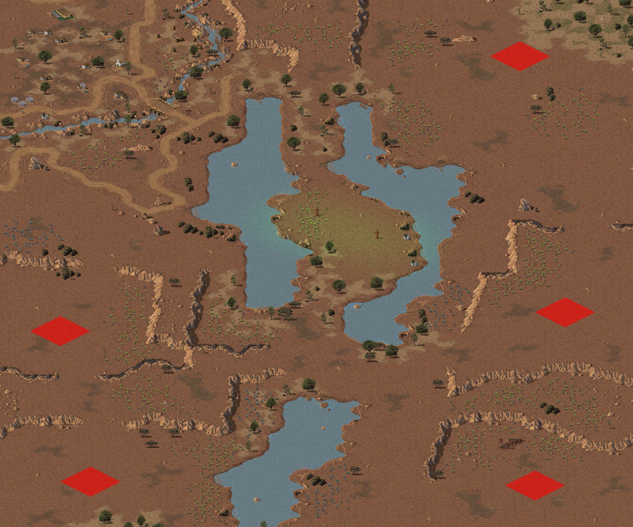 Rendered map: Lakefront Clash