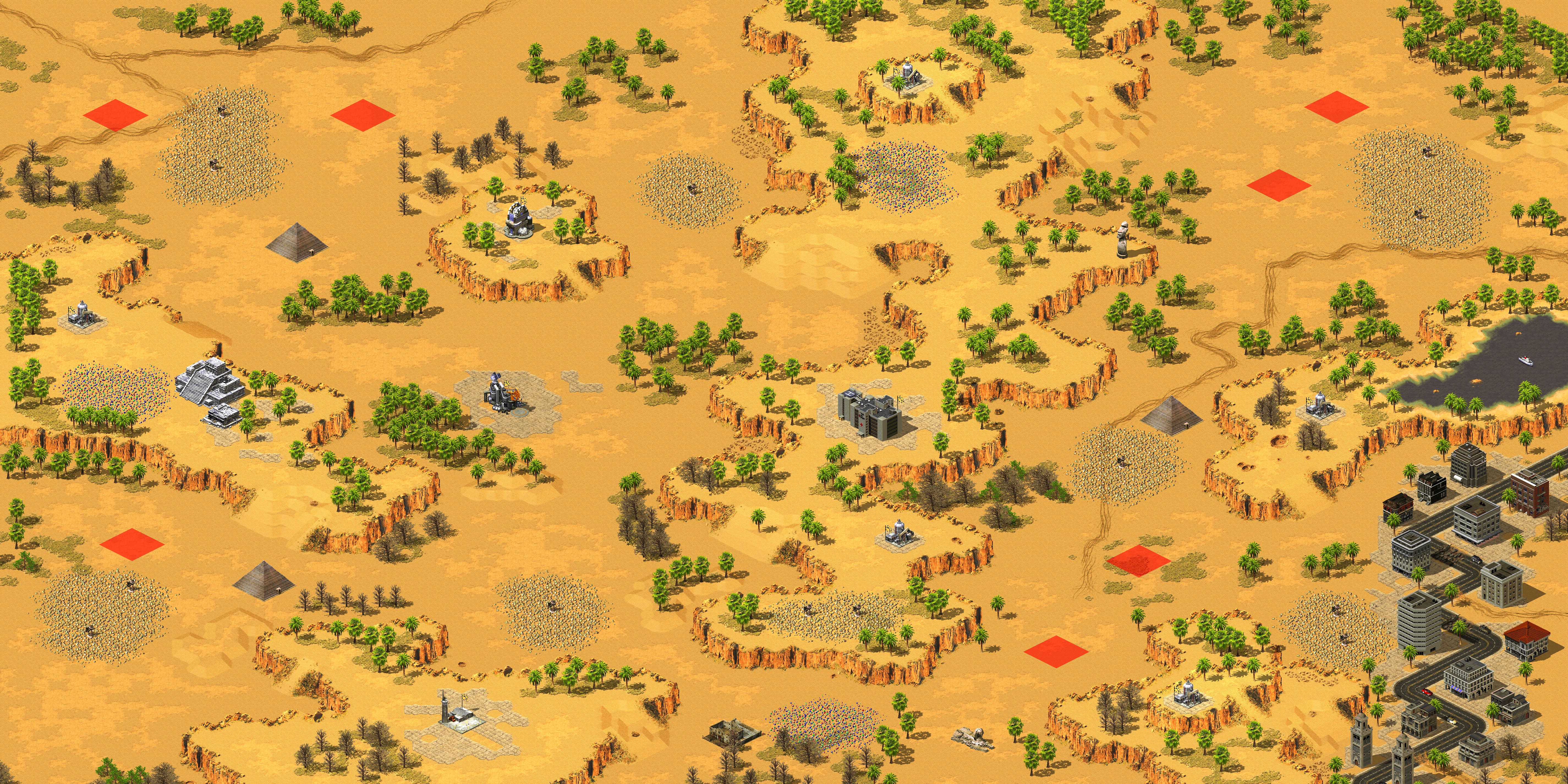 Rendered map: Desert Storm (by gowmanAG)