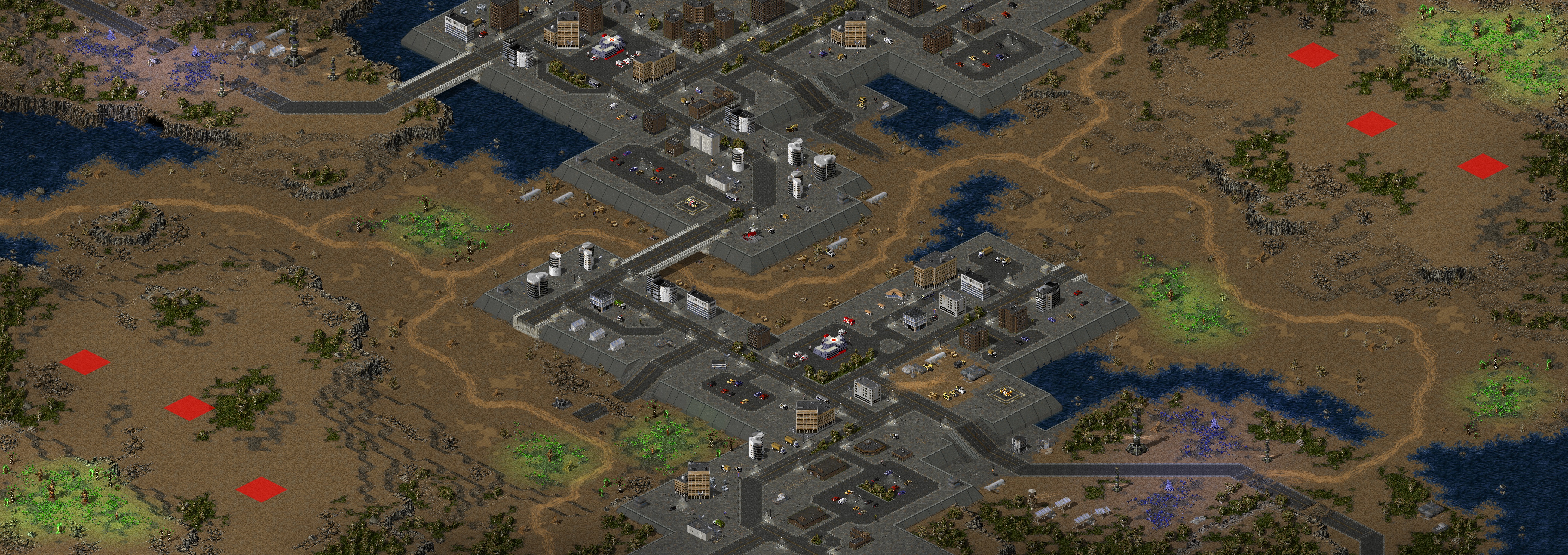 Rendered map: best vs west