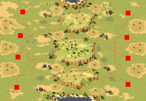 Rendered preview of Tour of Egypt Ra2 (4v4)