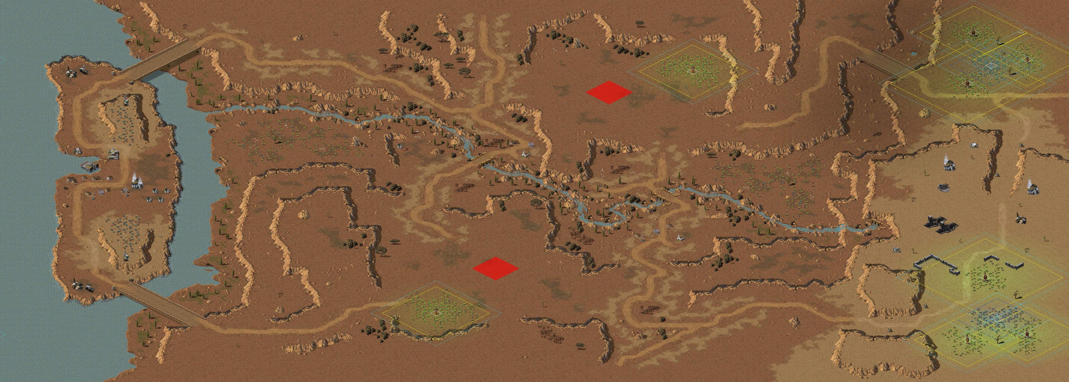 Rendered map: Sandpit