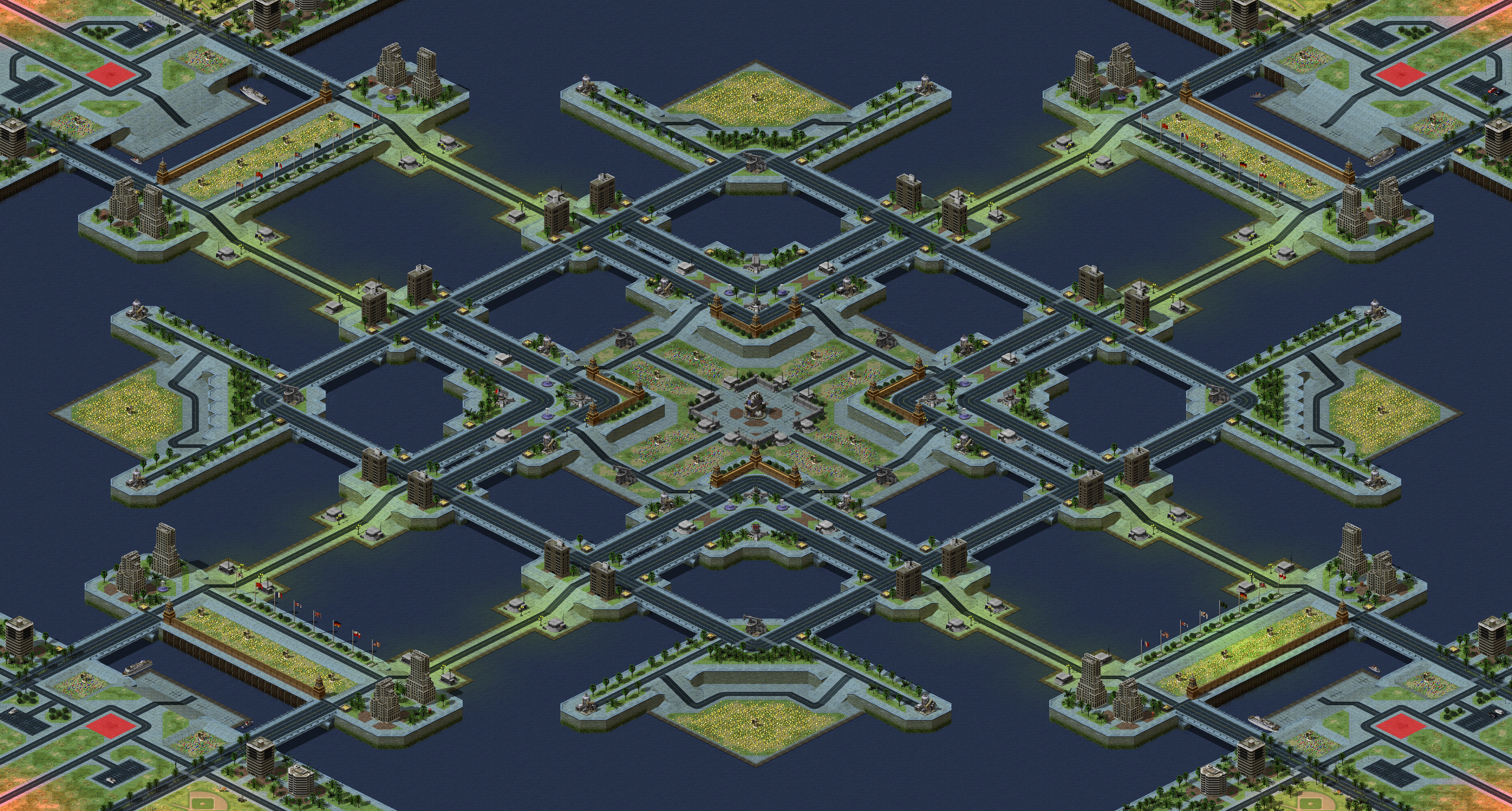 Rendered map: Peaceful Struggle