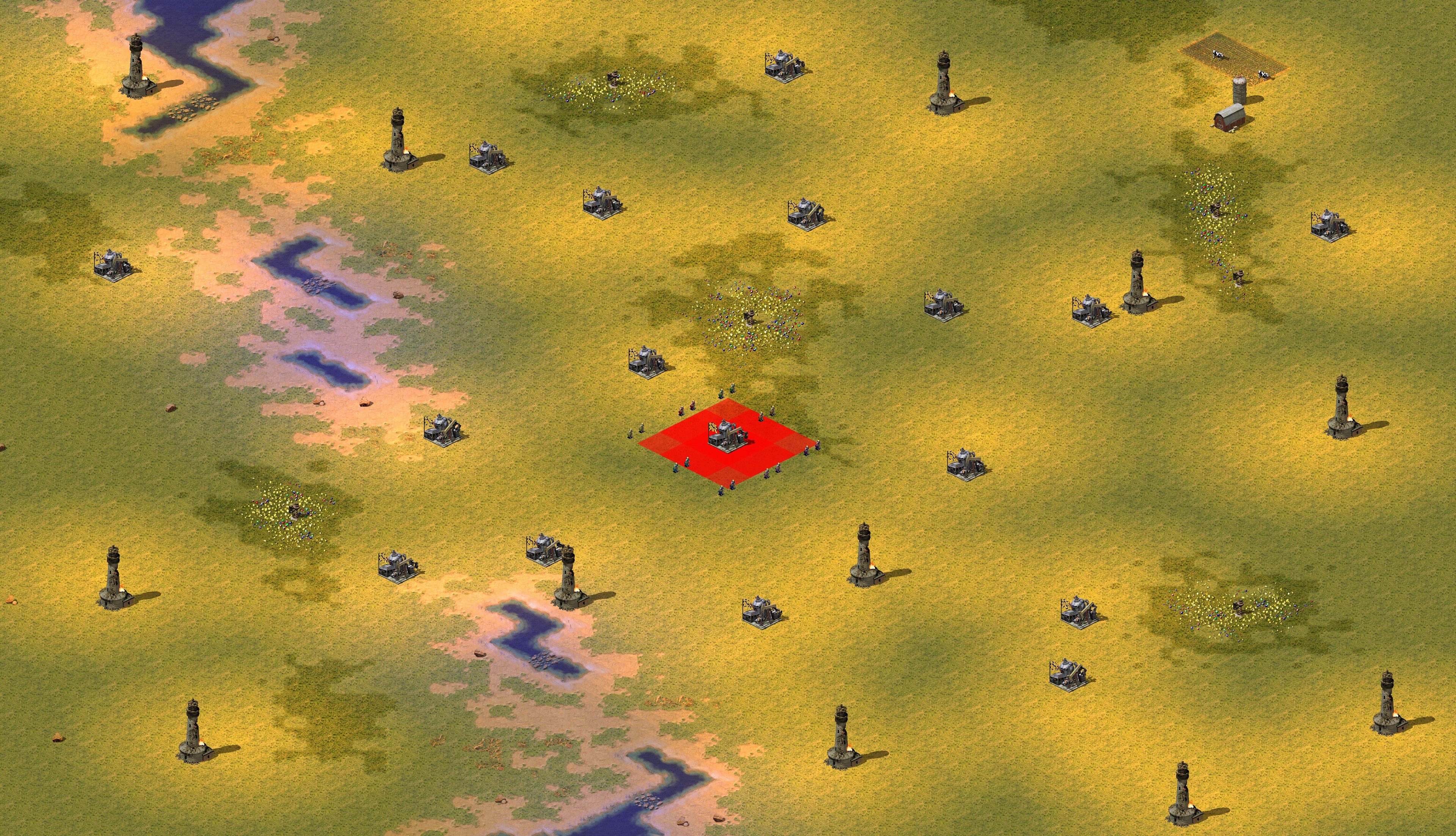 Rendered map: Attack of the Meat Men