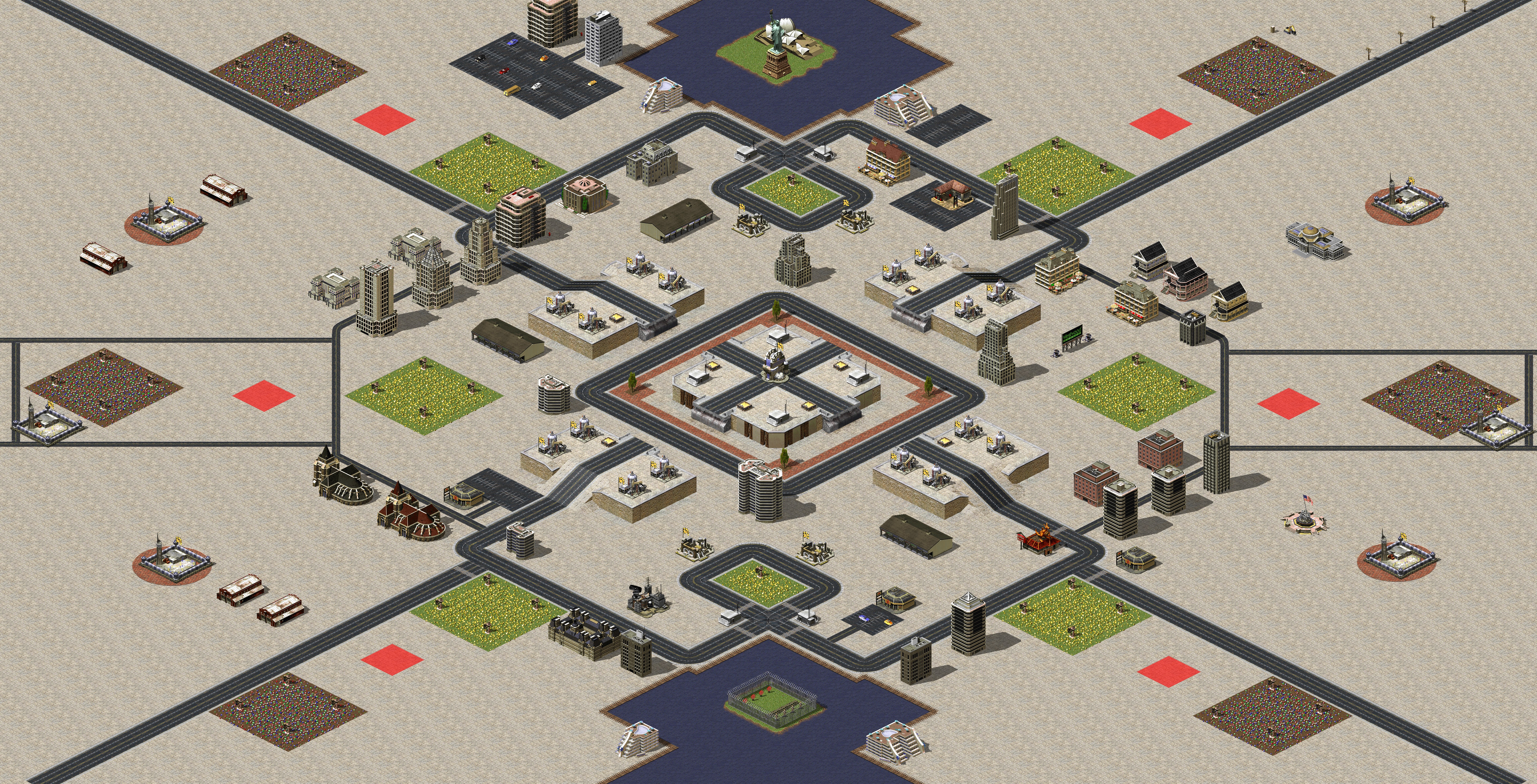 Rendered map: Downtown (6)