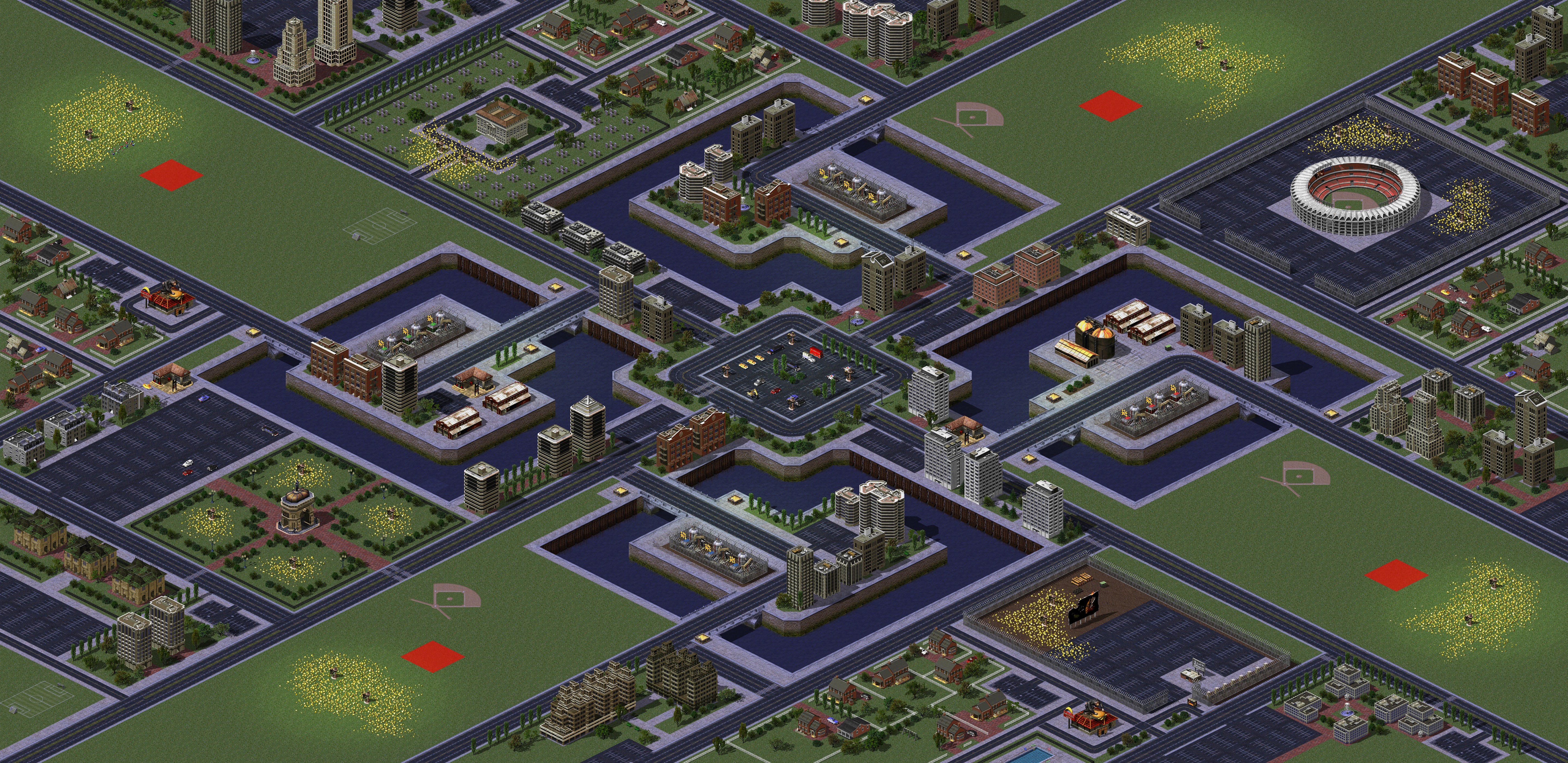 Rendered map: Launching Rocket