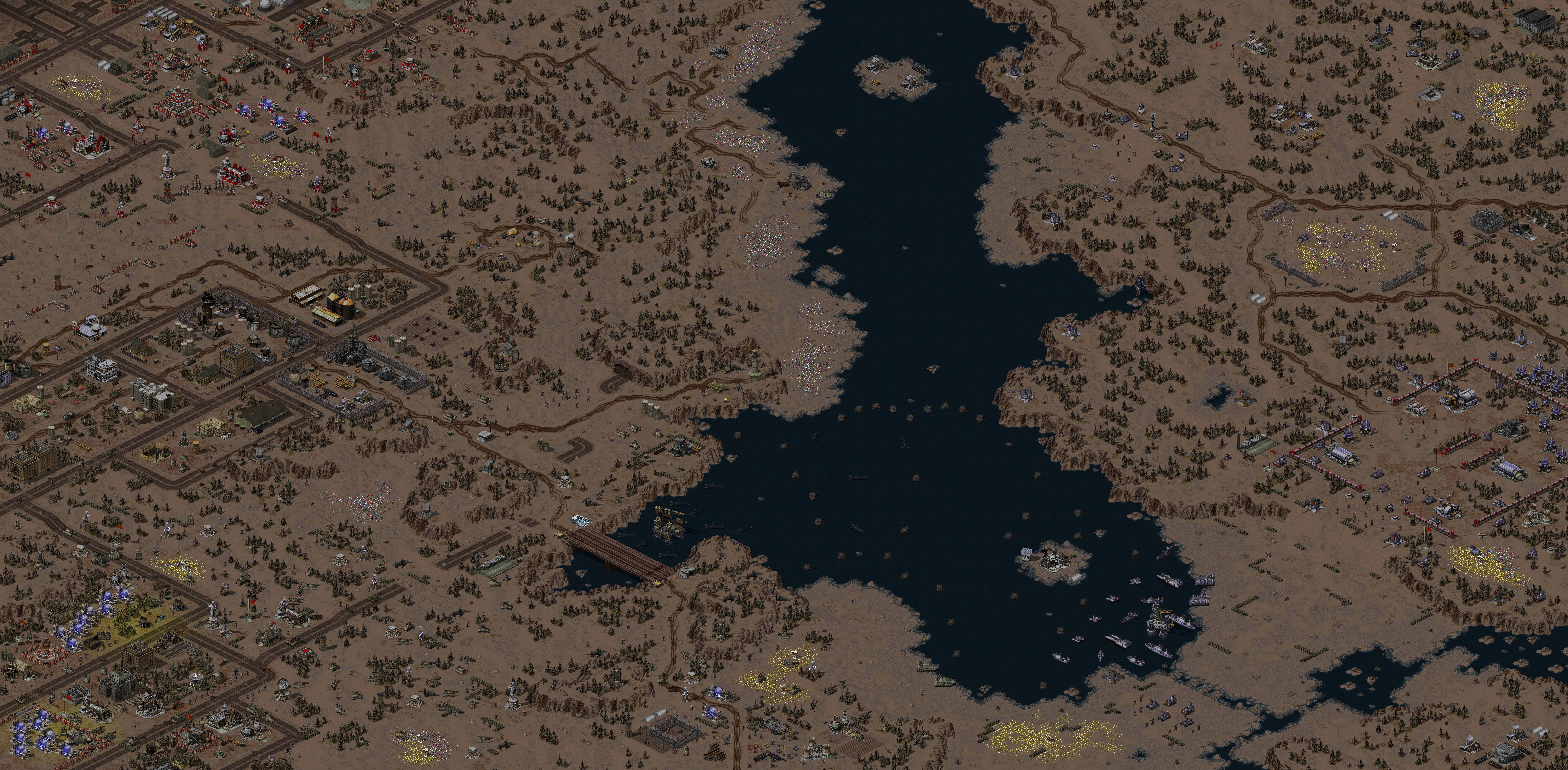 Rendered map: Soviet Mission 12: Dragonstorm