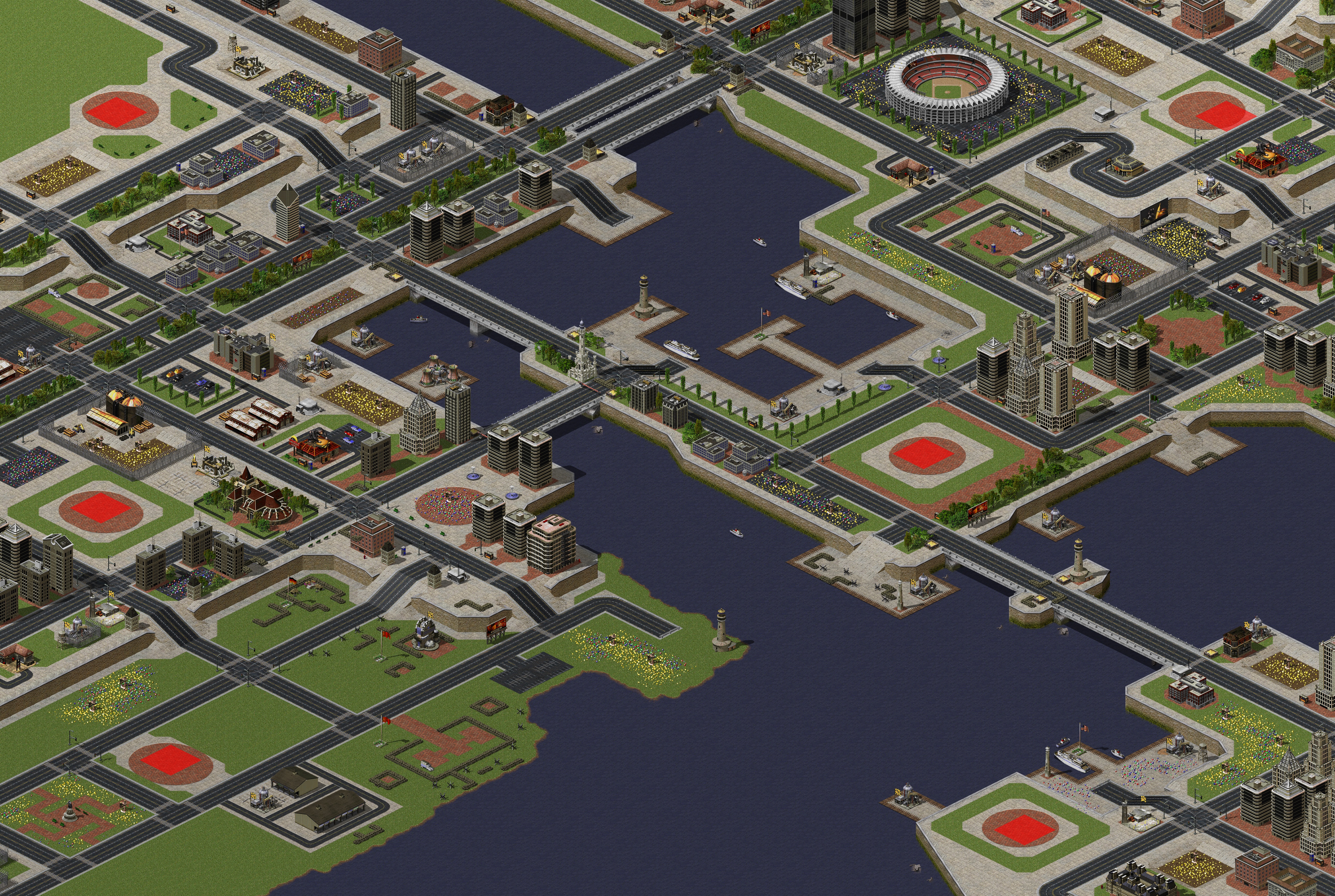 Rendered map: Buffed - Windy City Riot