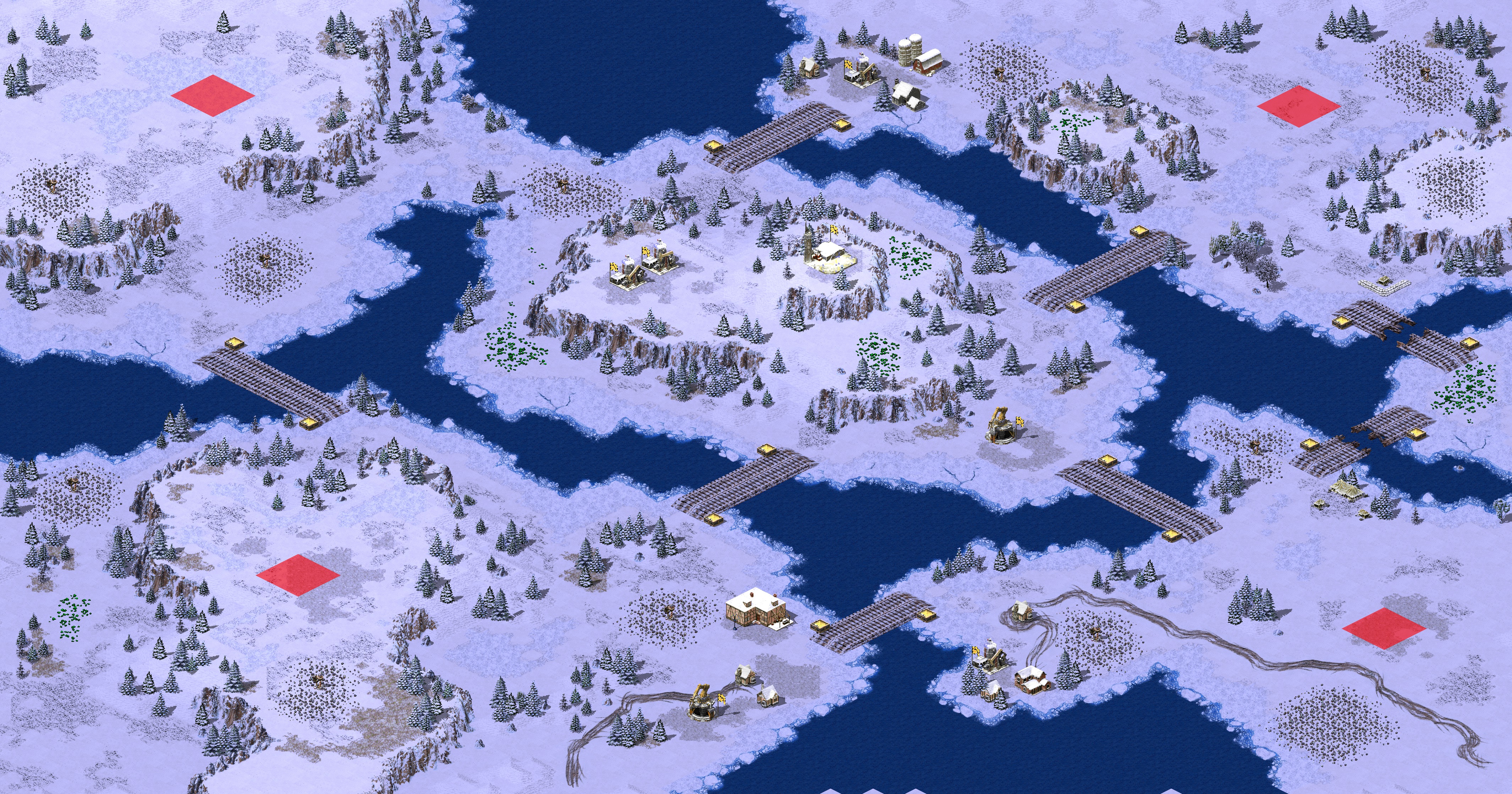 Rendered map: Shrapnel Mountain