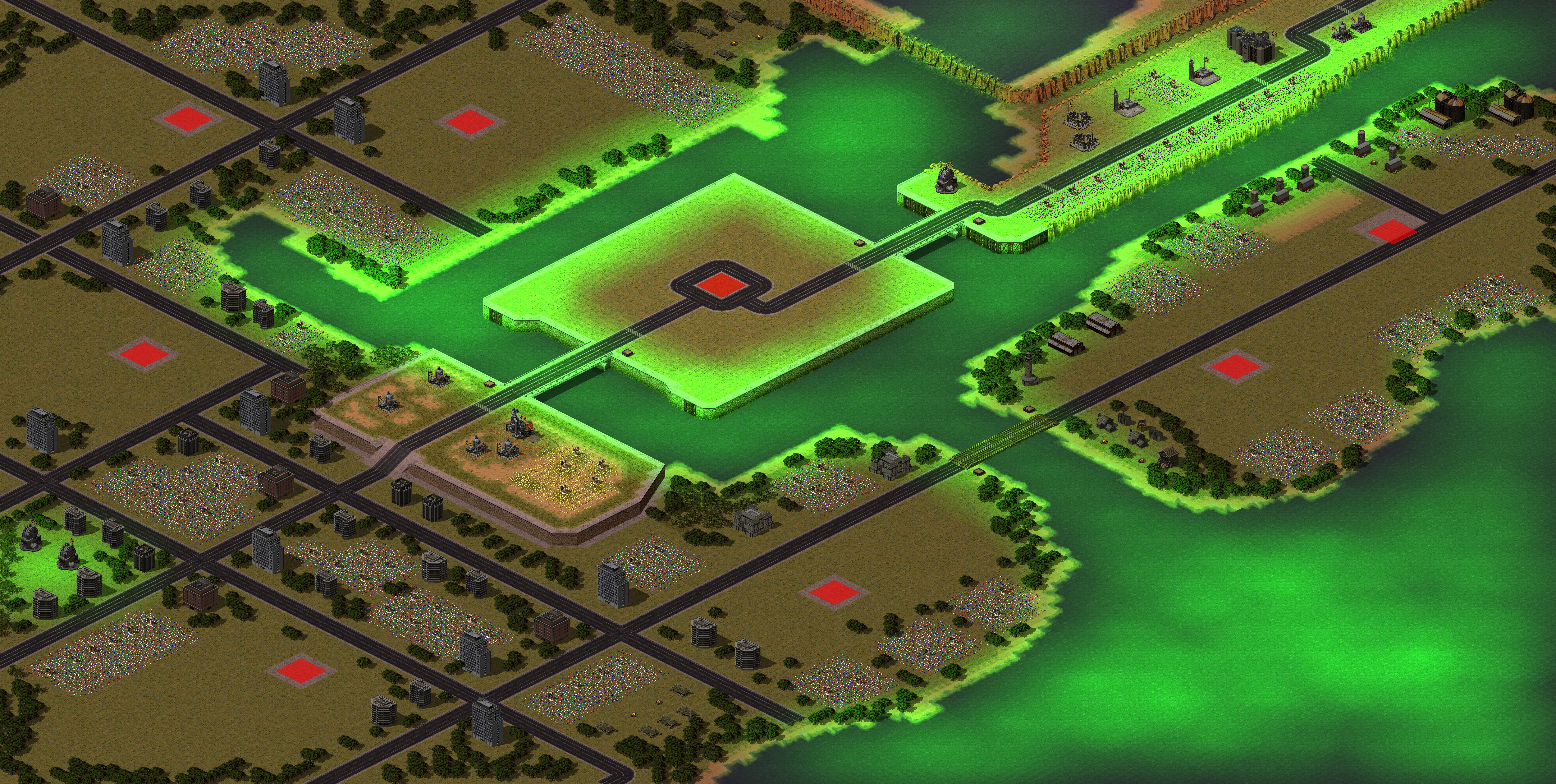 Rendered map: Escape Sewage Siege (2)