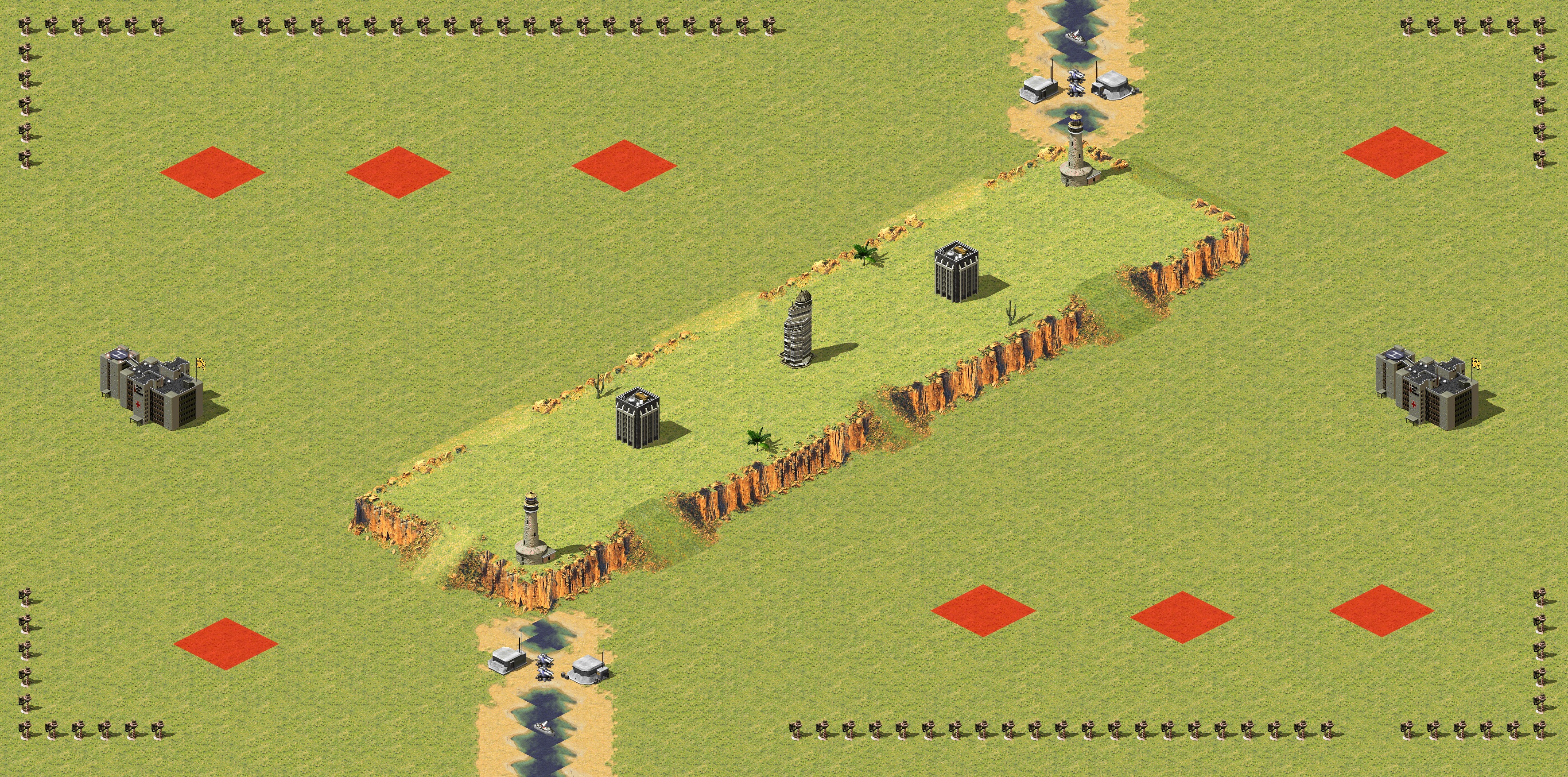 Rendered map: Plateau (4v4)
