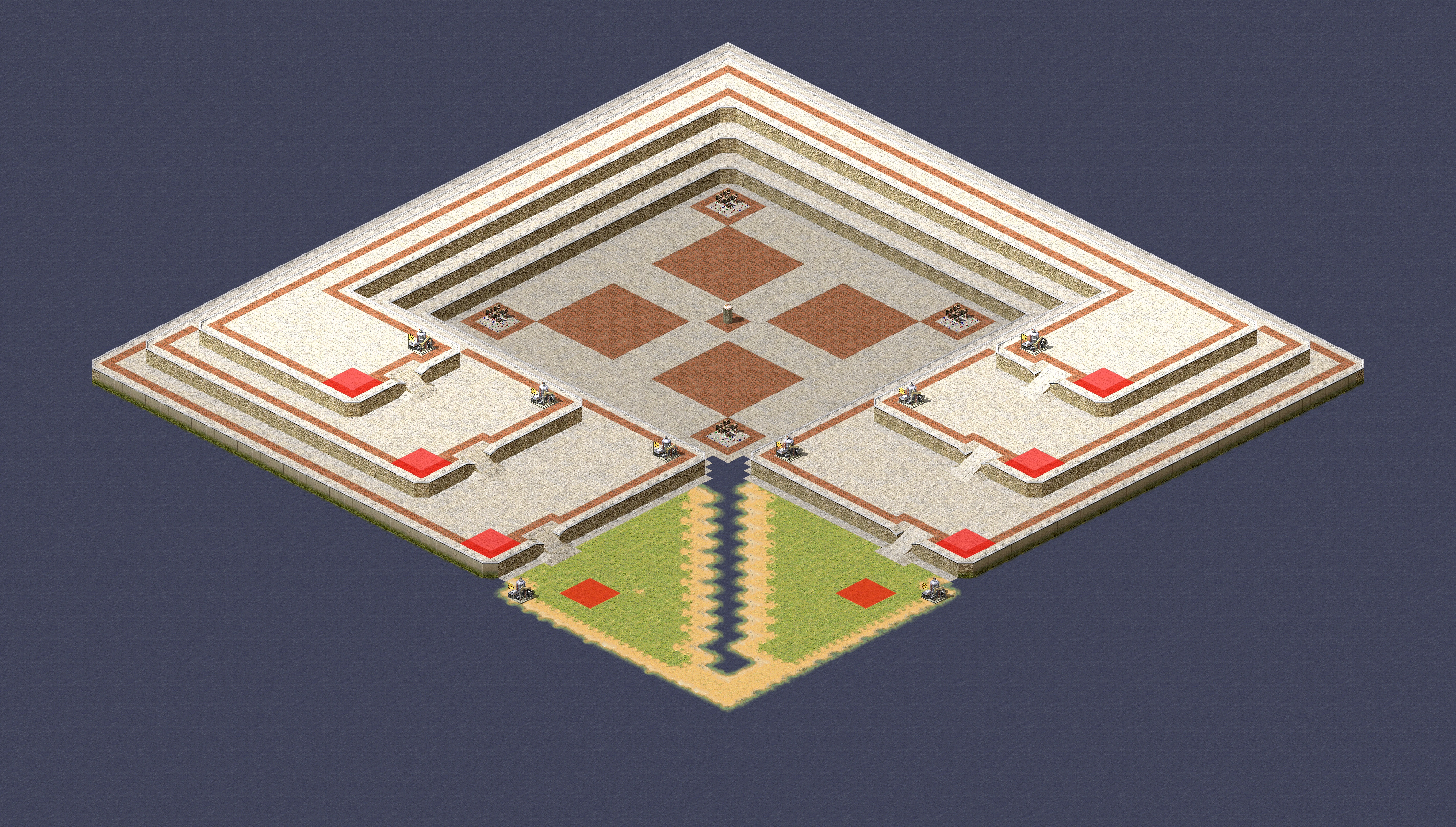 Rendered map: Ladder Plan (4v4)