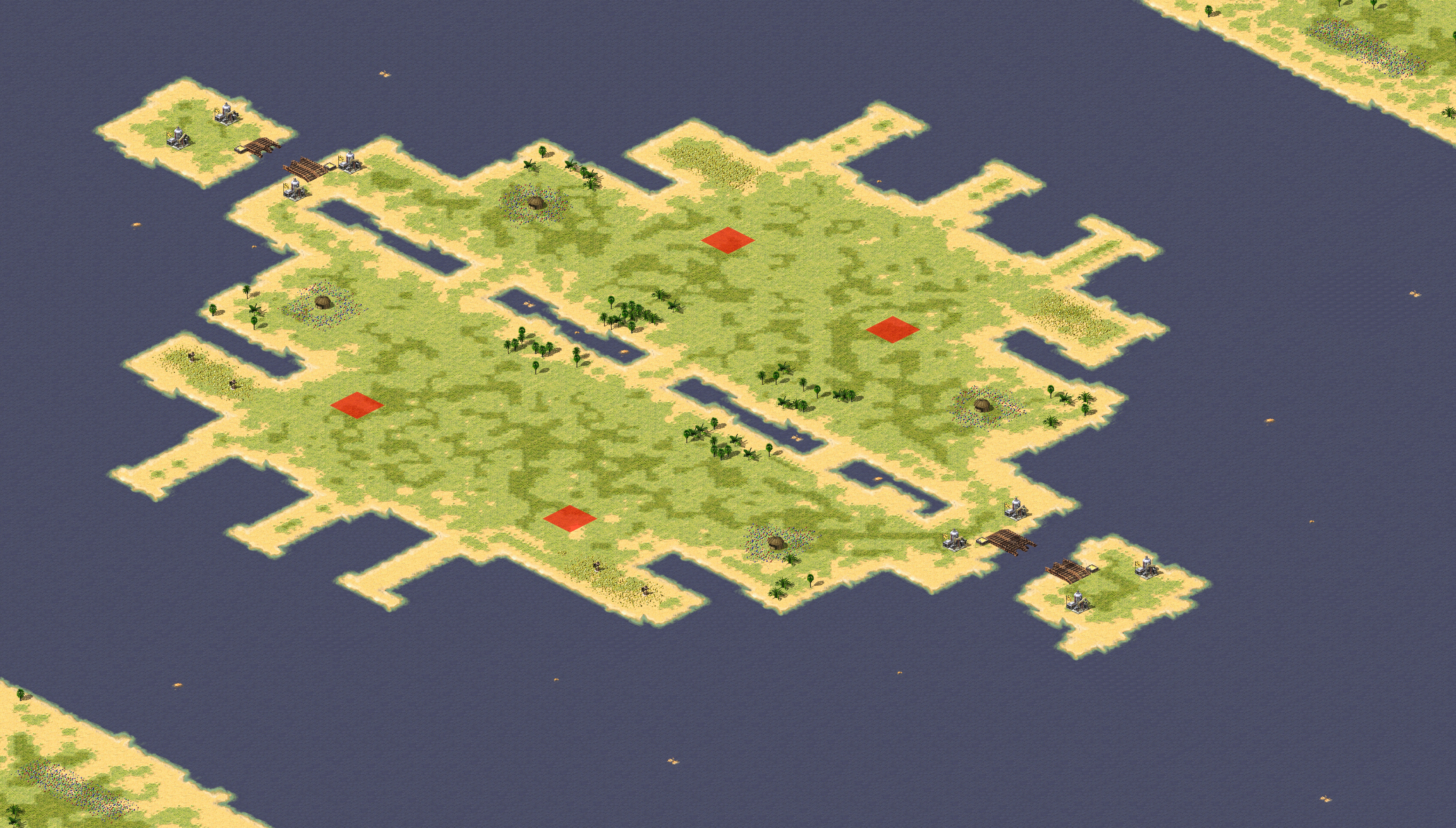 Rendered map: 正式锦标赛地图B