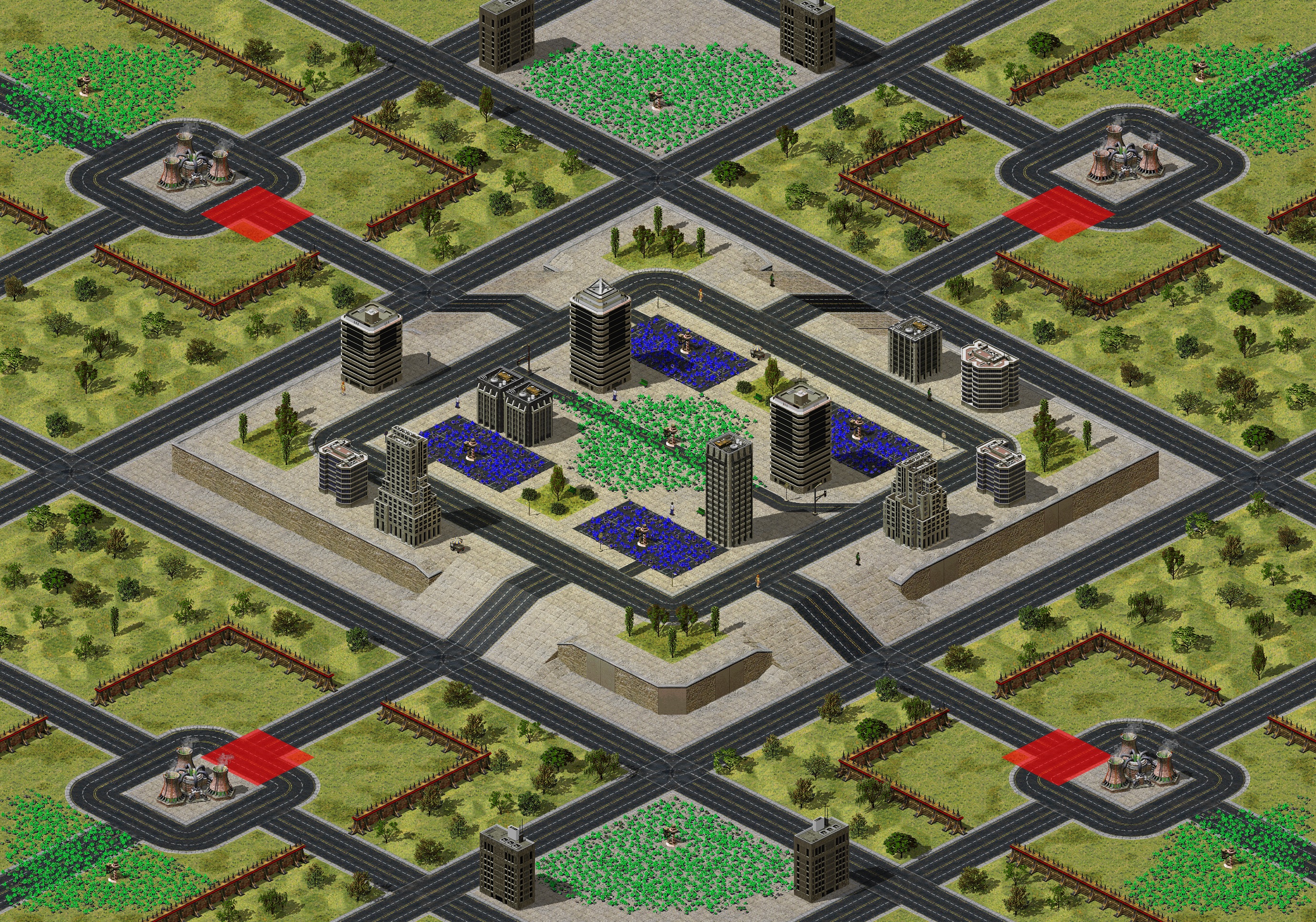 Rendered map: (4) Ground Zero